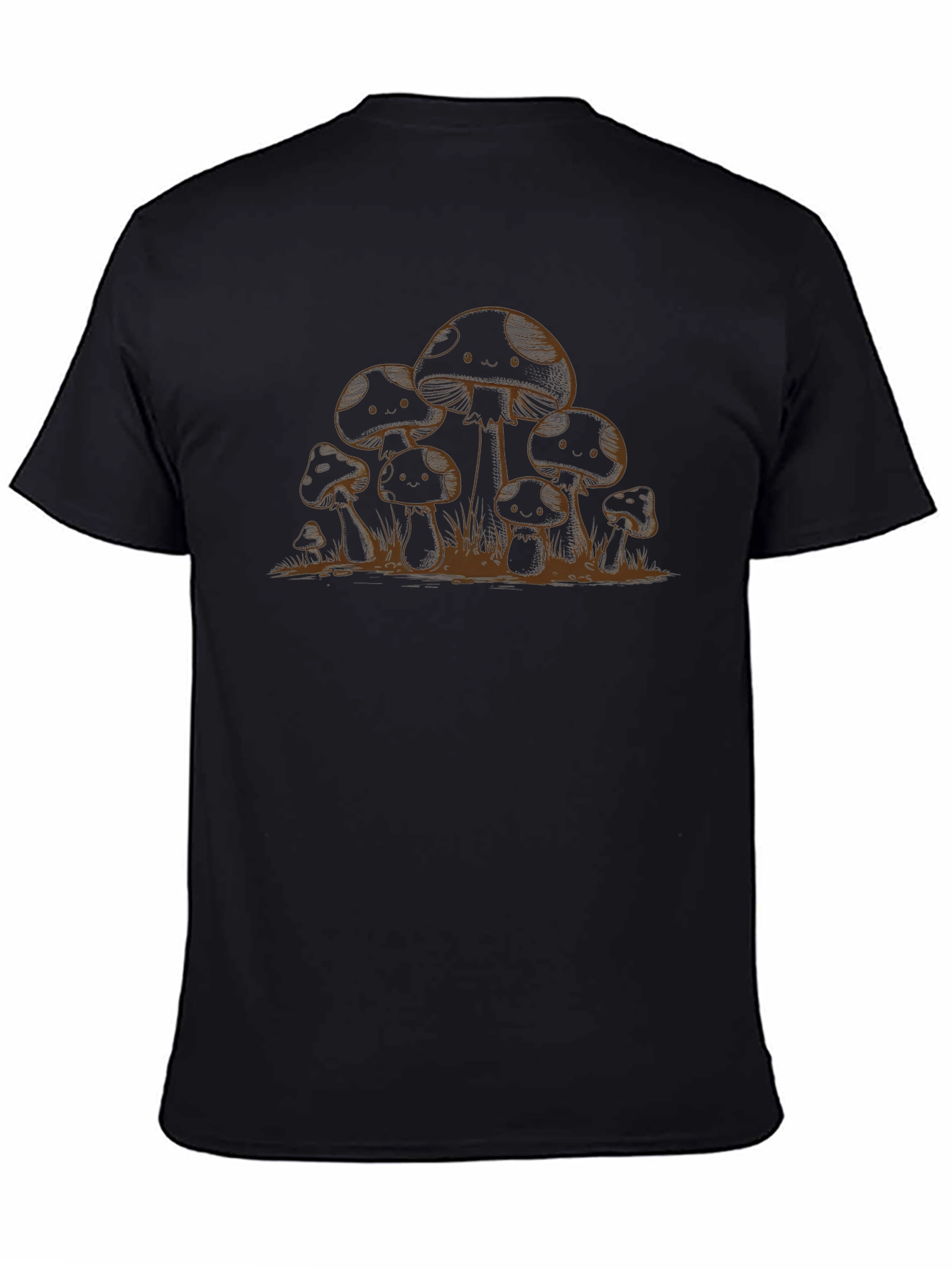 Cute Mushroom Graphic T-Shirt