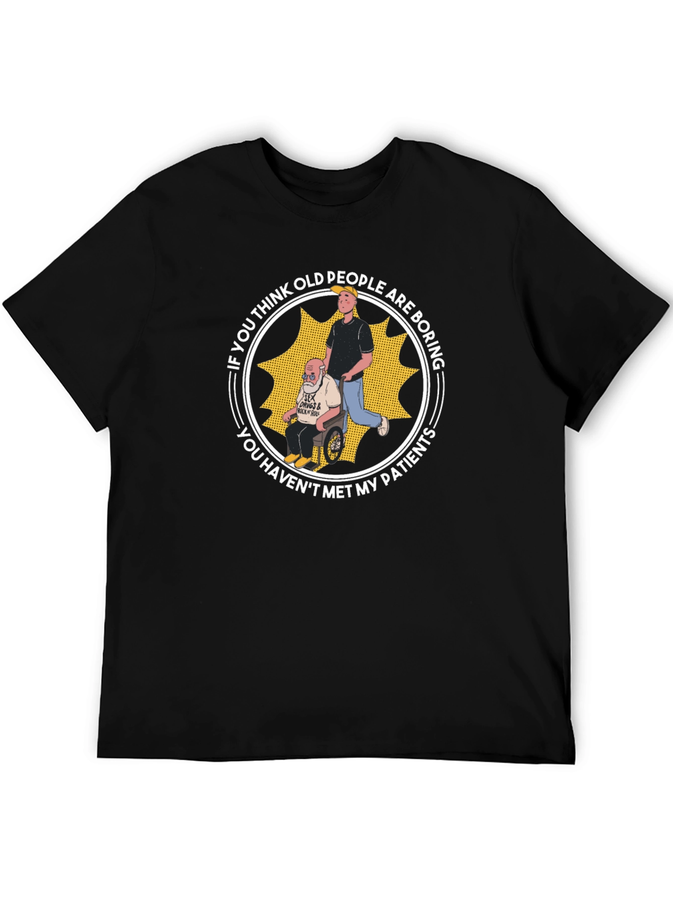 Funny Old People Are Boring T-Shirt