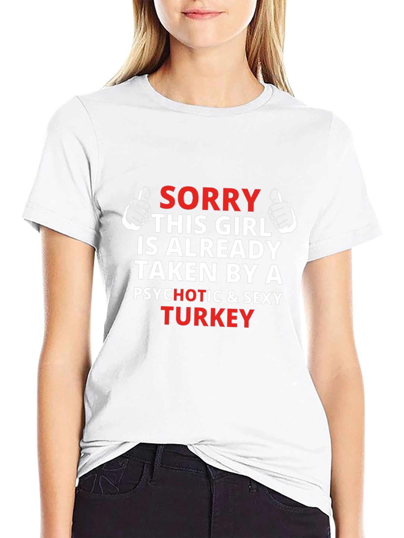 Funny Turkey Graphic T-Shirt