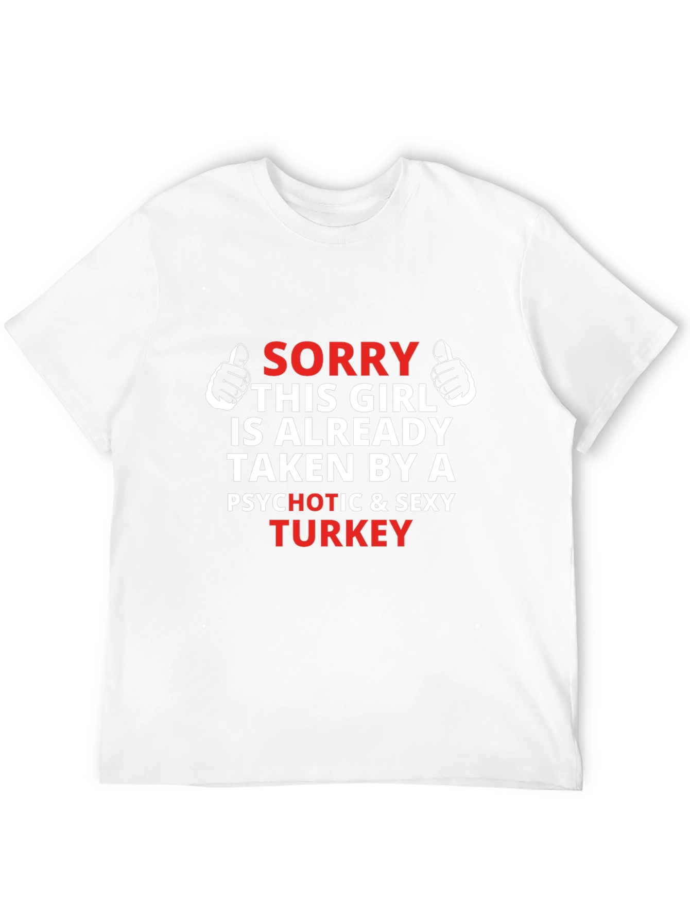 Funny Turkey Graphic T-Shirt