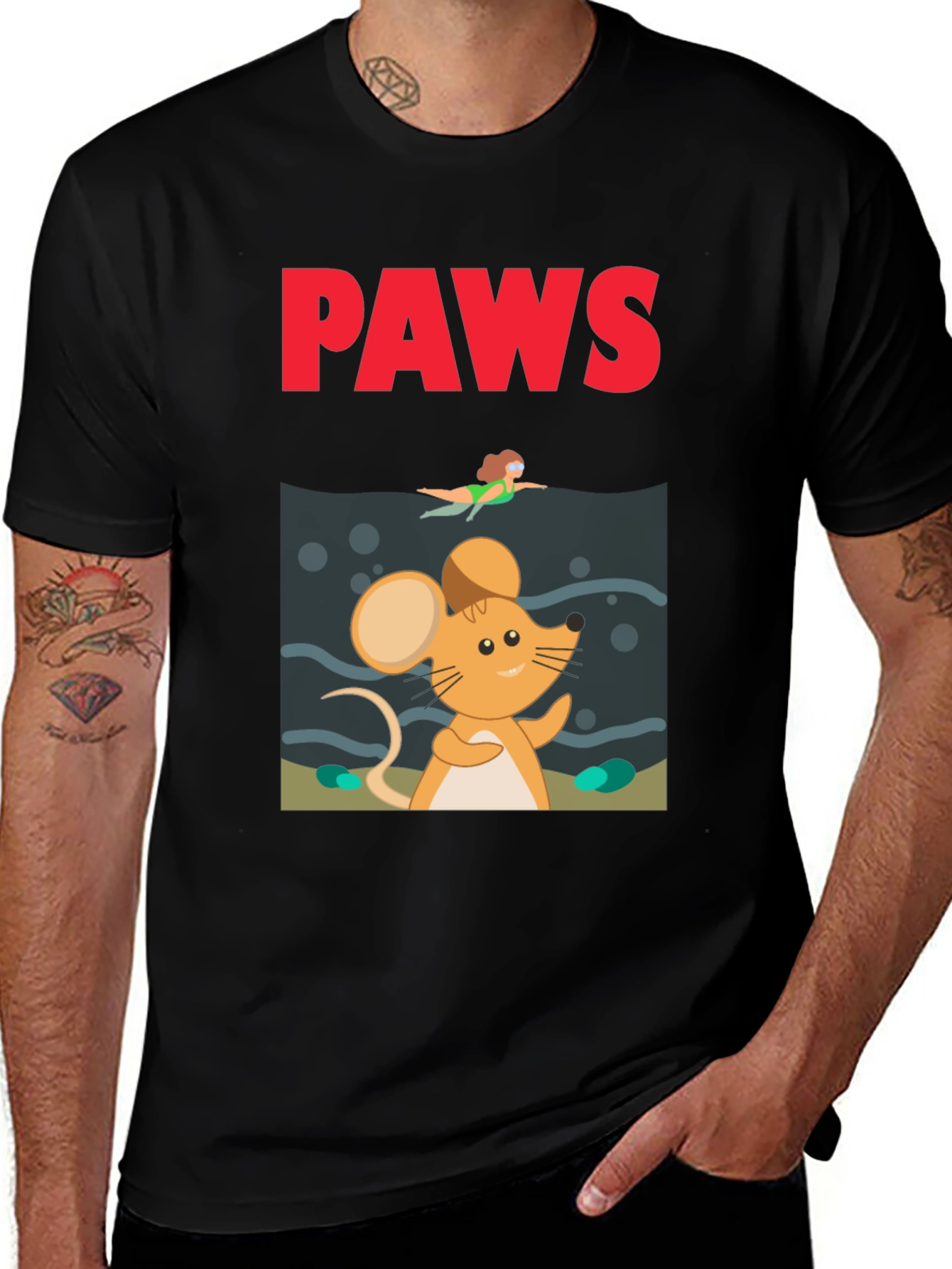 Paws Mouse T-Shirt