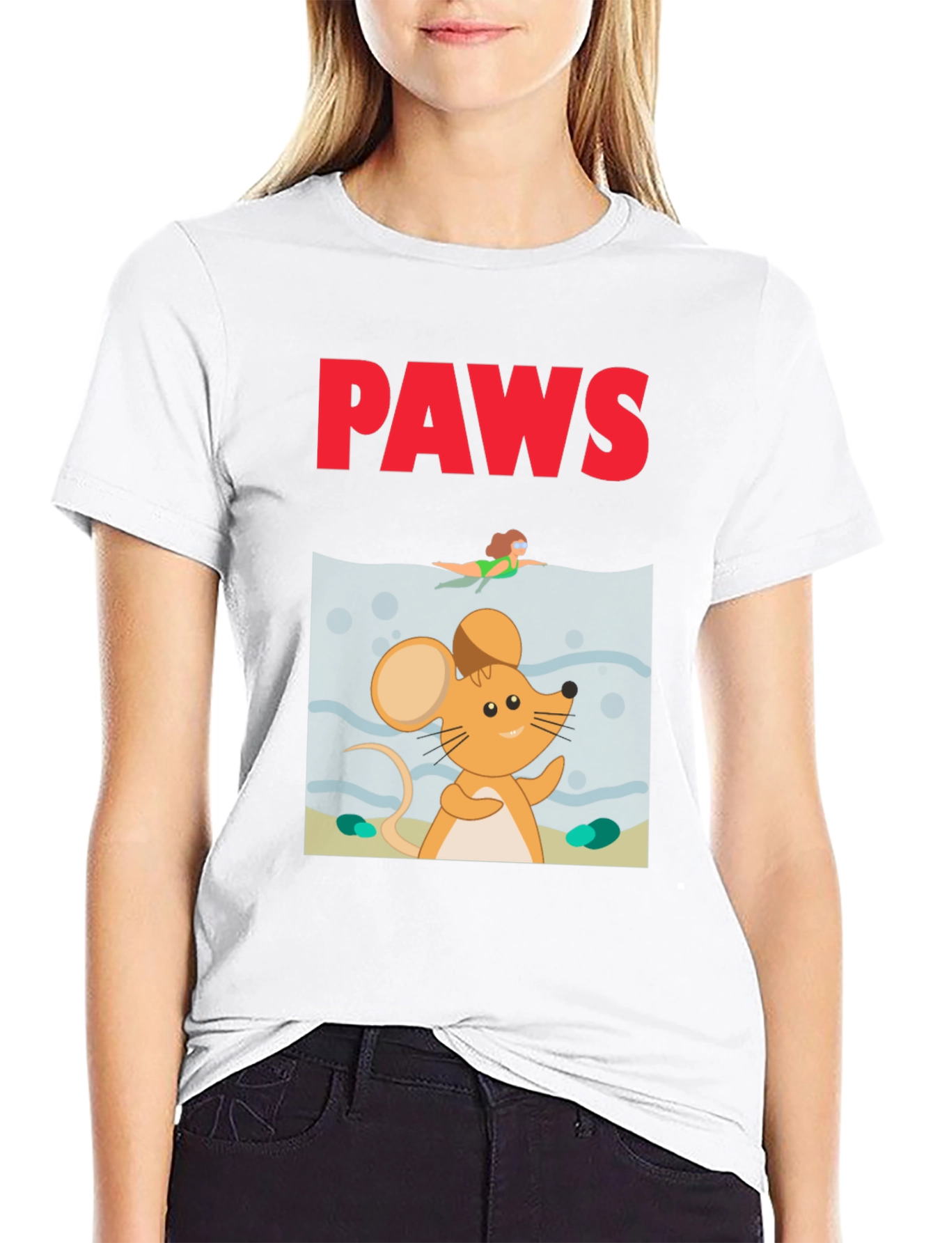 Paws Mouse T-Shirt