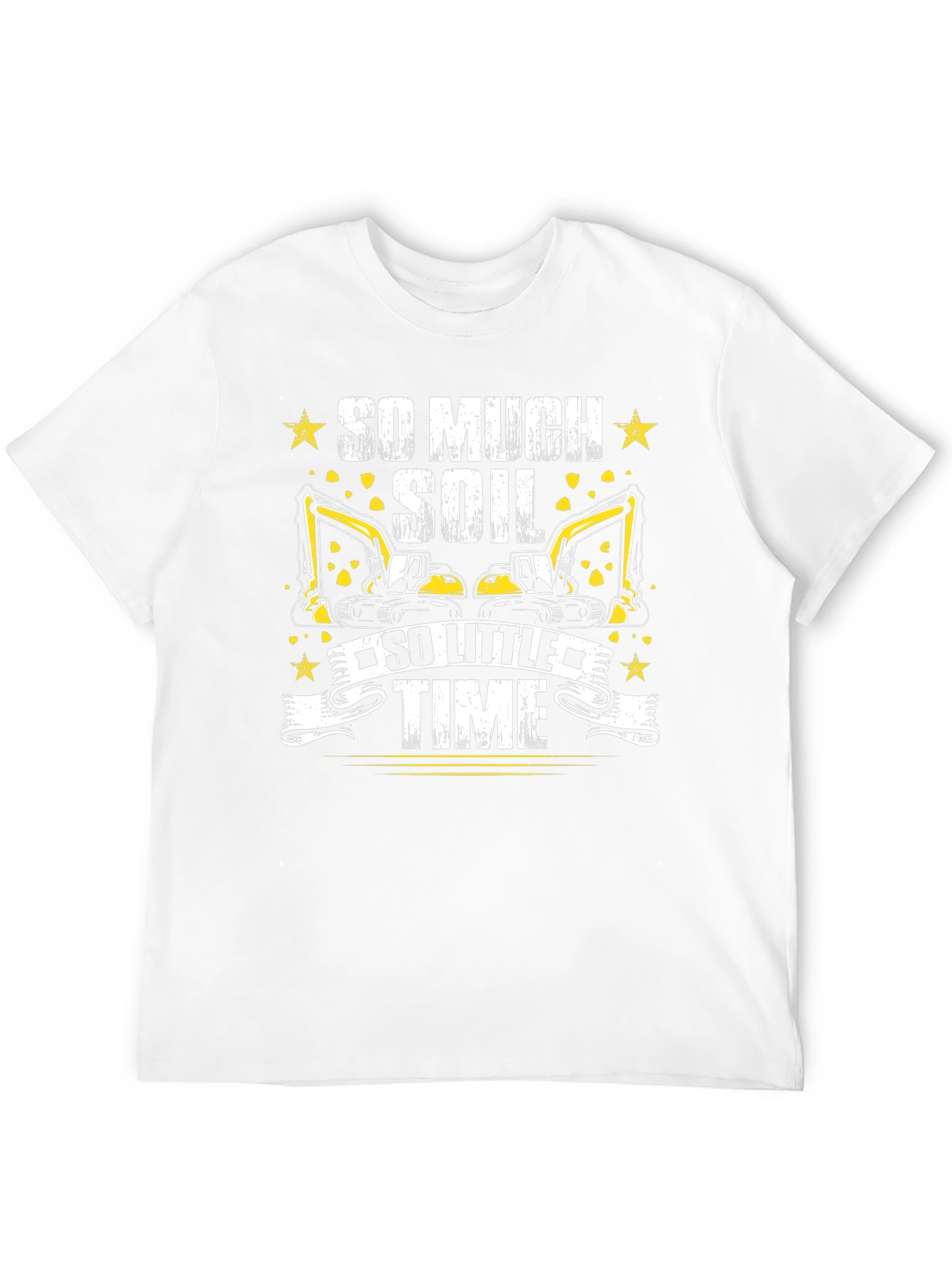 So Much Soil So Little Time Black T-Shirt