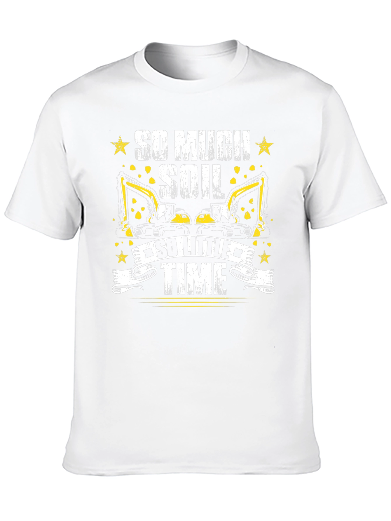 So Much Soil So Little Time Black T-Shirt