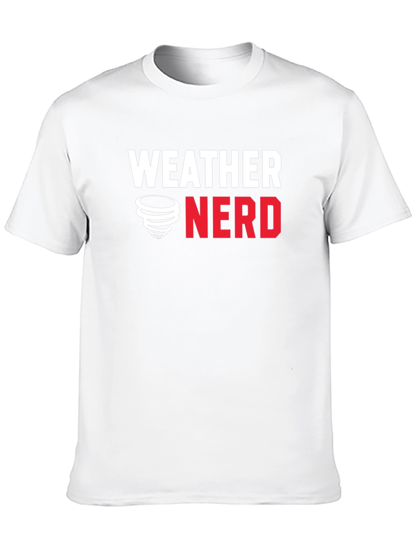 Weather Nerd T-Shirt - Black Cotton Tee