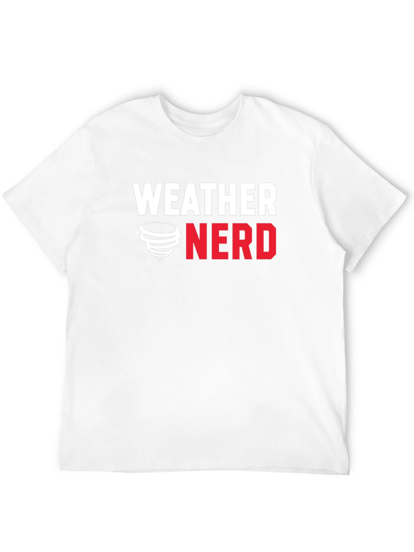 Weather Nerd T-Shirt - Black Cotton Tee