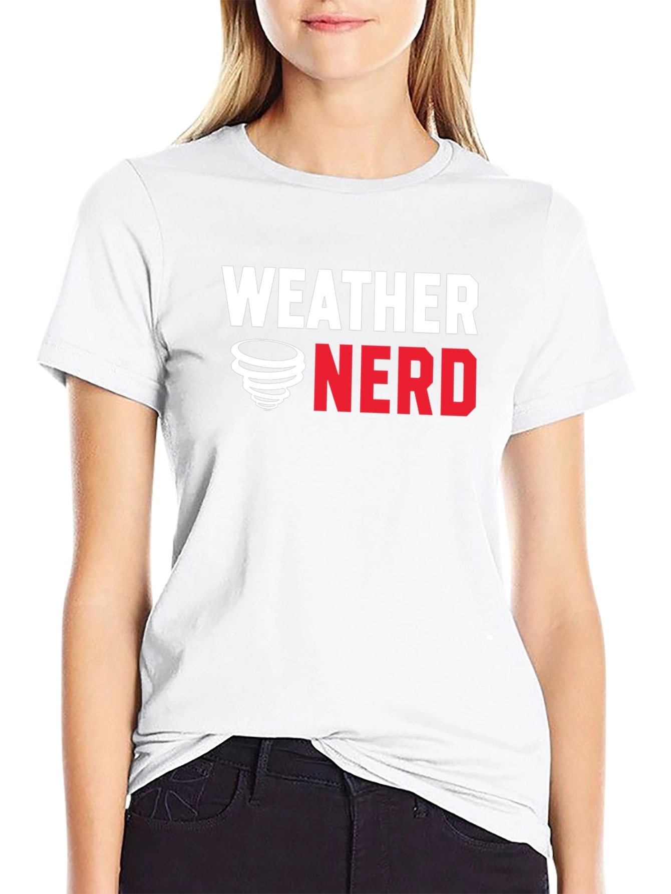 Weather Nerd T-Shirt - Black Cotton Tee