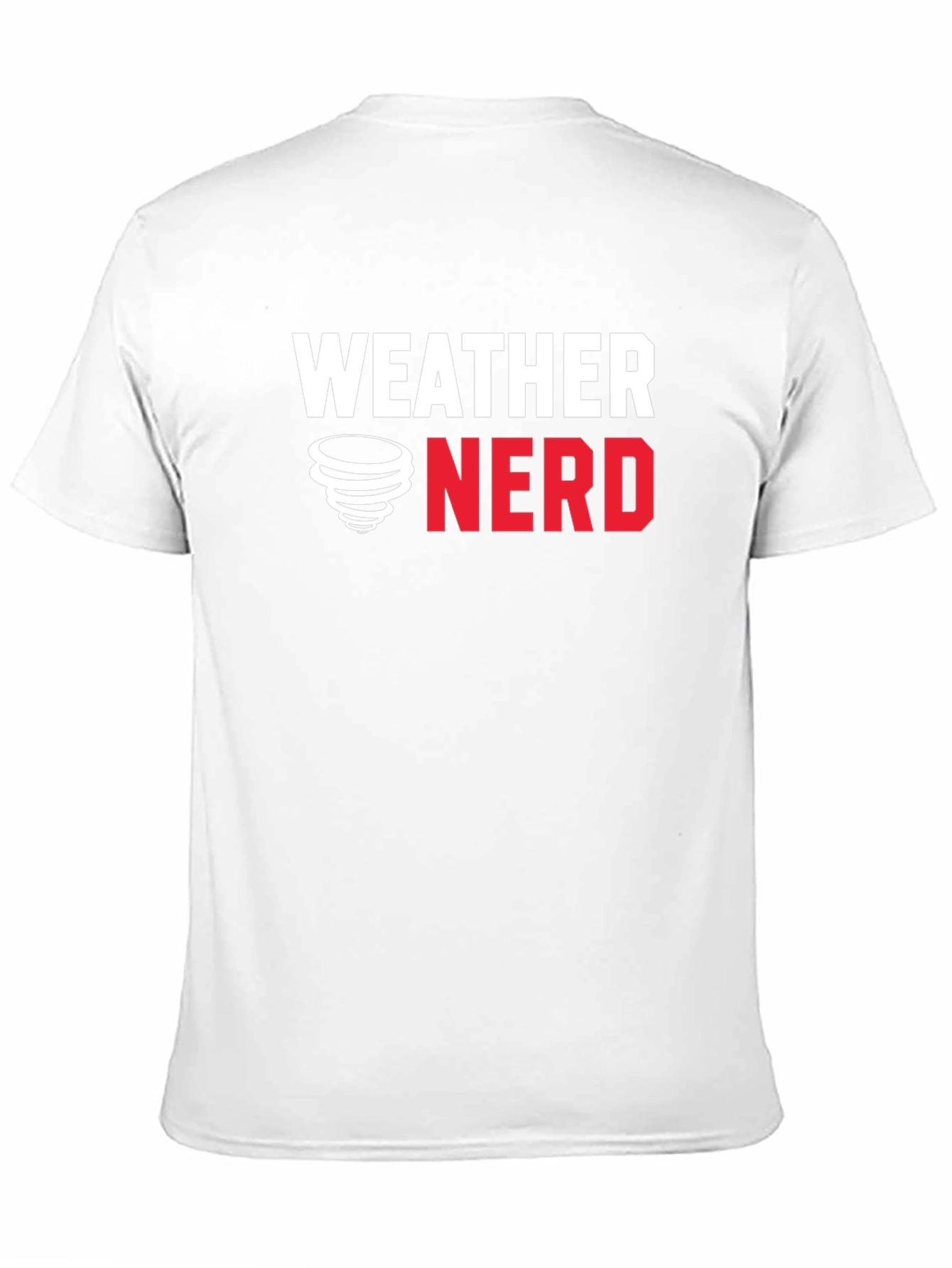 Weather Nerd T-Shirt - Black Cotton Tee