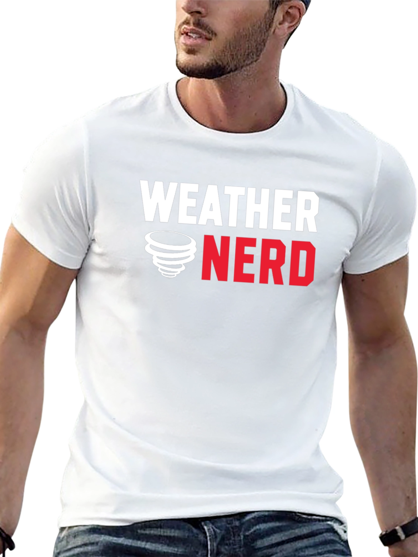 Weather Nerd T-Shirt - Black Cotton Tee