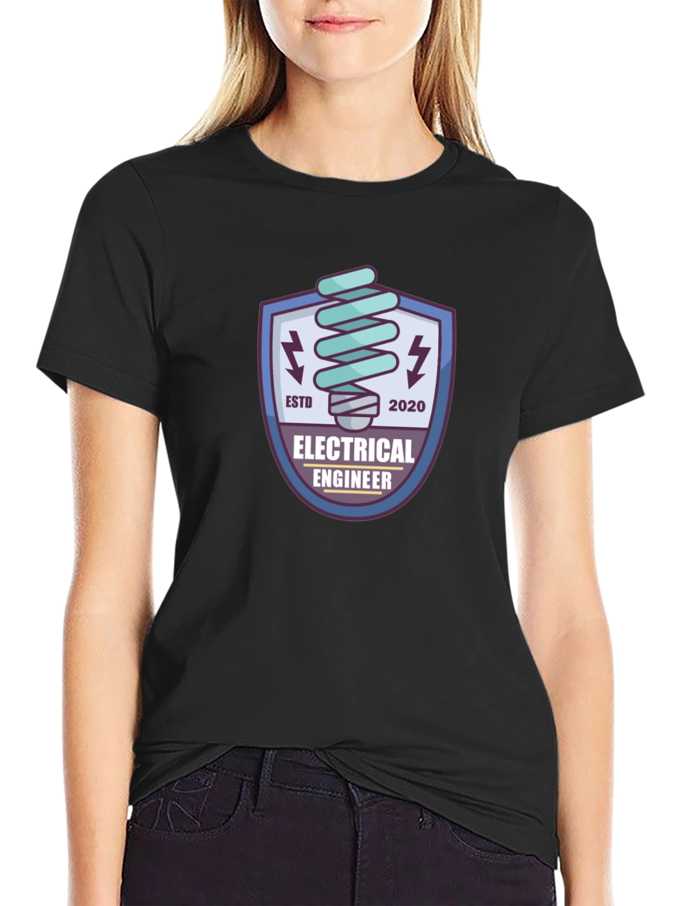 Electrical Engineer ESTD 2020 T-Shirt