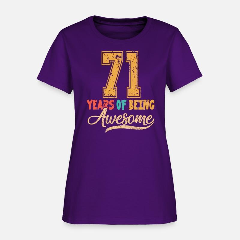 71St 71 Years Of Being Awesome Wedding Anniversary