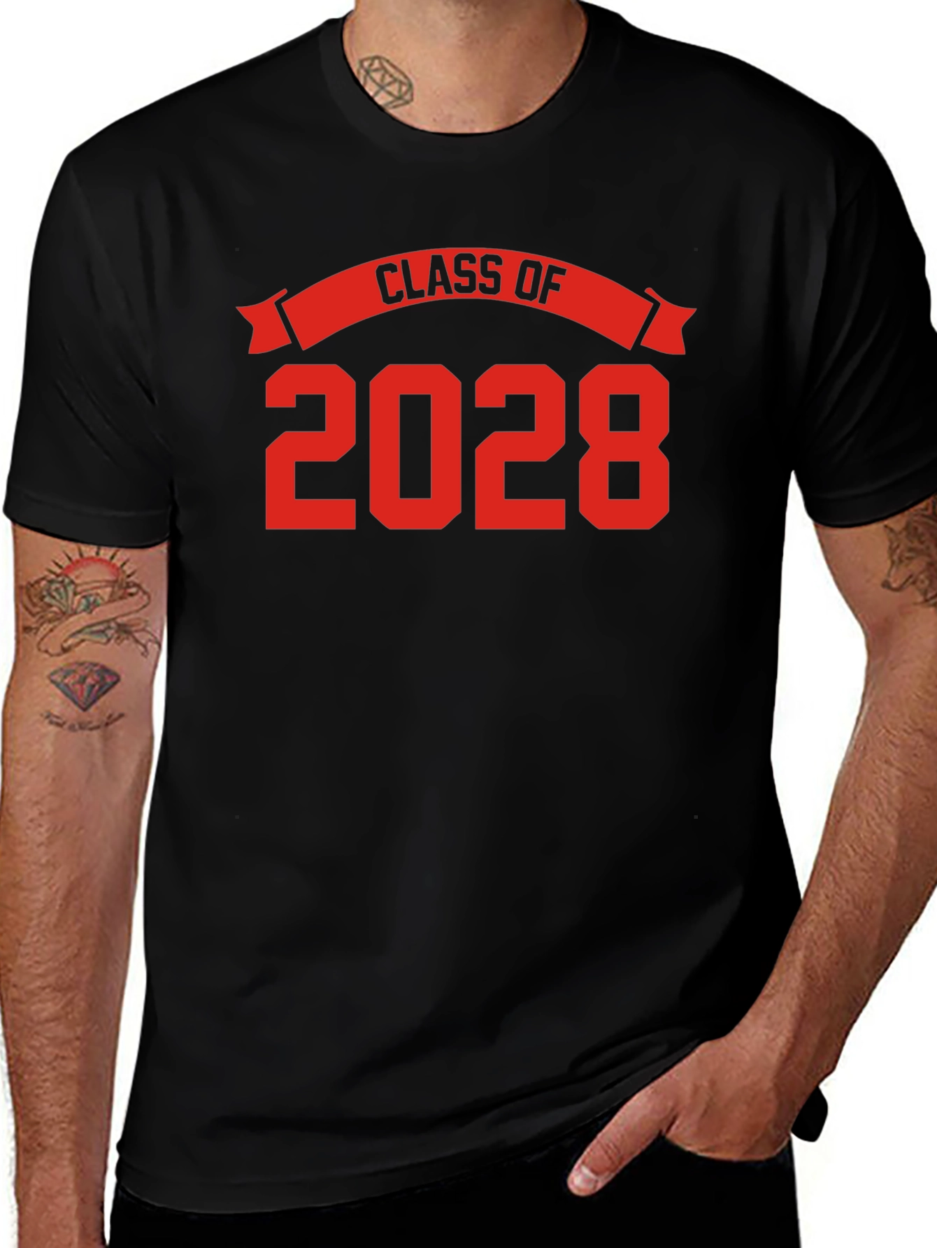 Class of 2028 T-Shirt - Graduation Year Tee