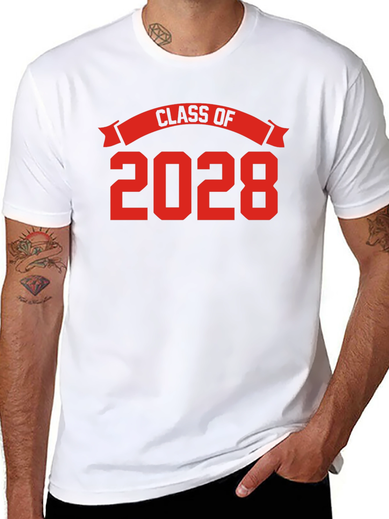 Class of 2028 T-Shirt - Graduation Year Tee