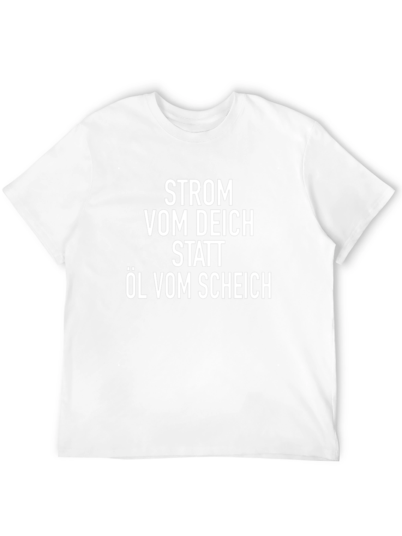 Strom Vom Deich Tee - Humorous T-Shirt