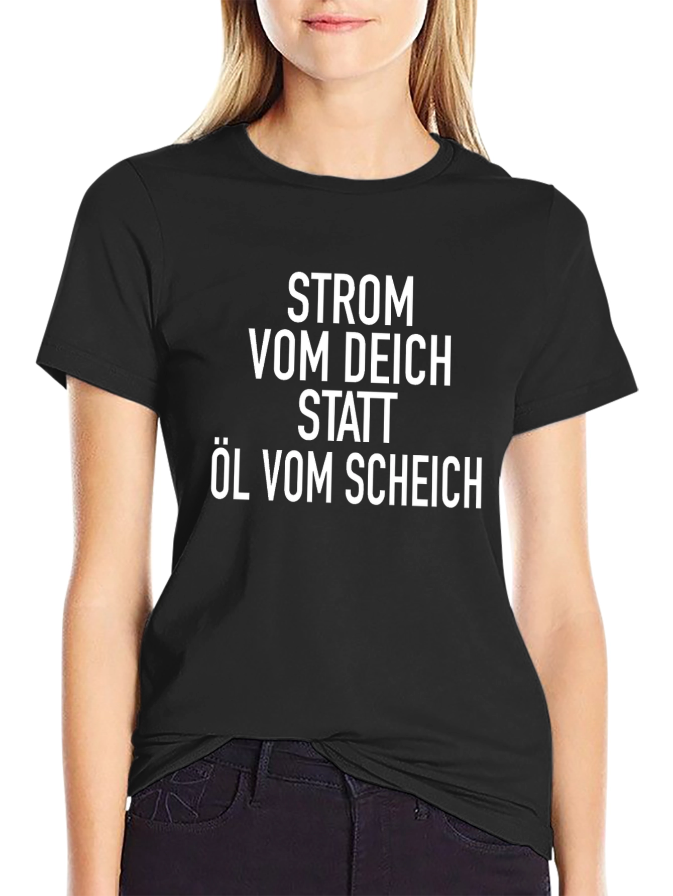 Strom Vom Deich Tee - Humorous T-Shirt