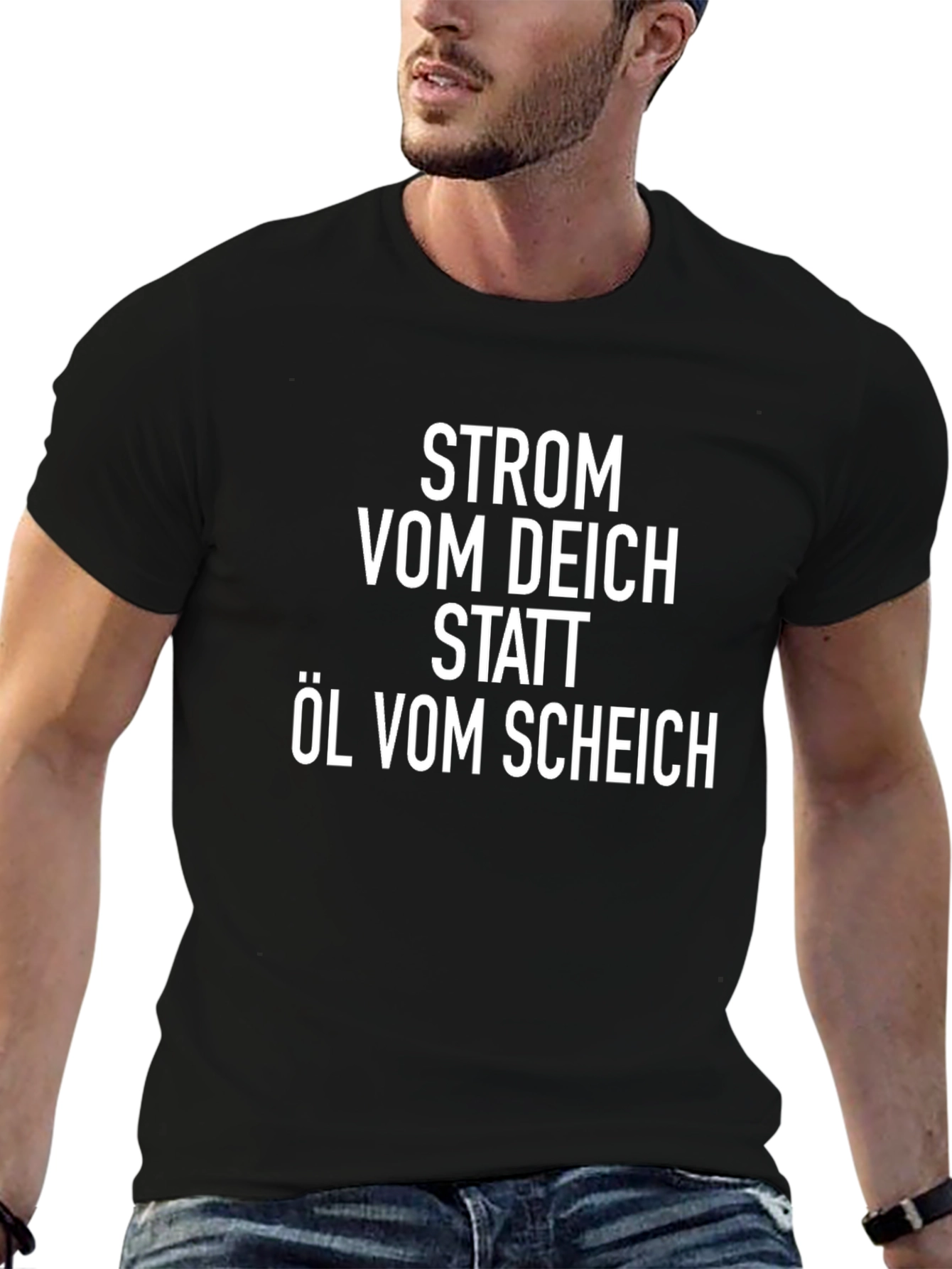 Strom Vom Deich Tee - Humorous T-Shirt