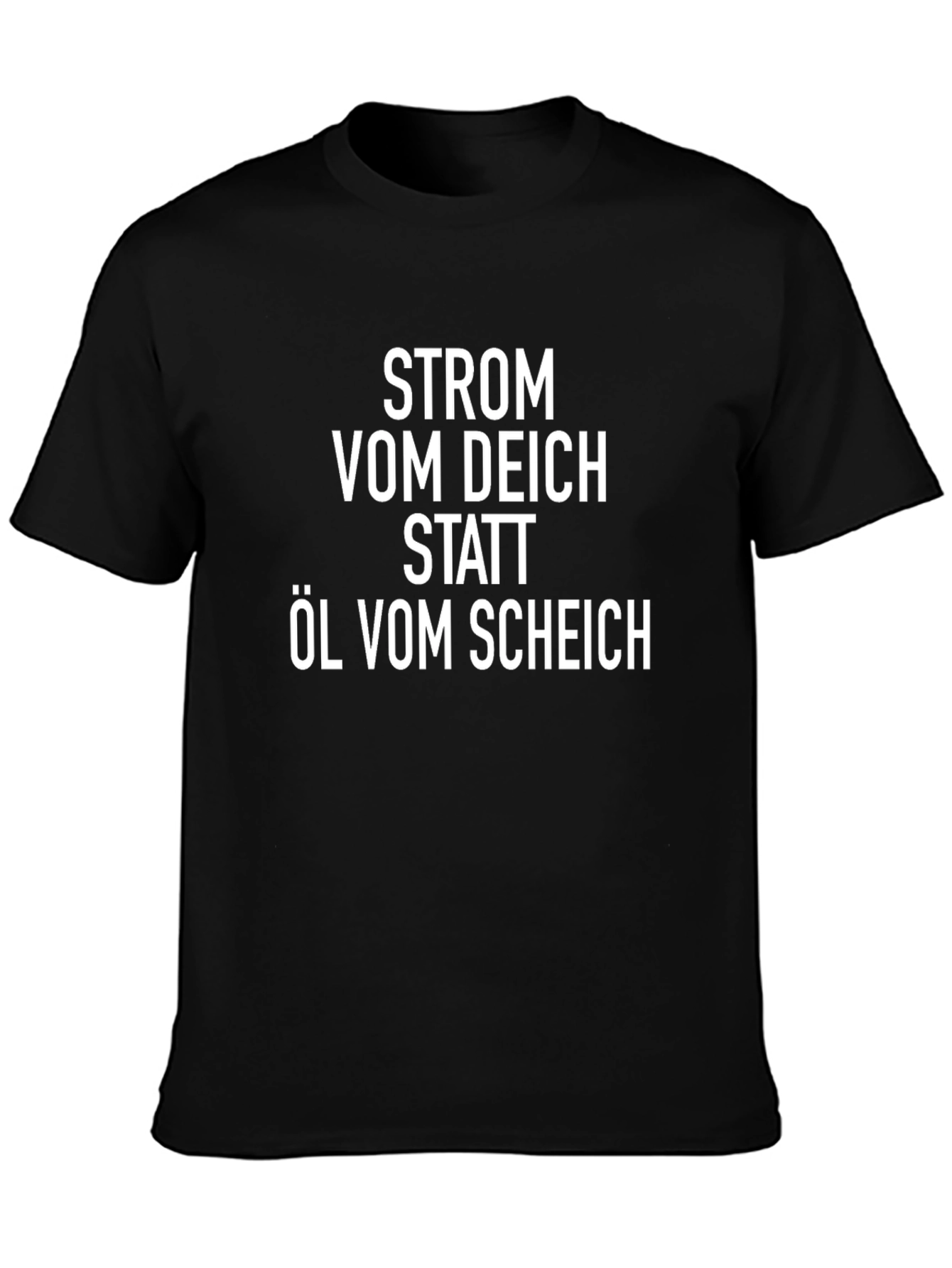 Strom Vom Deich Tee - Humorous T-Shirt
