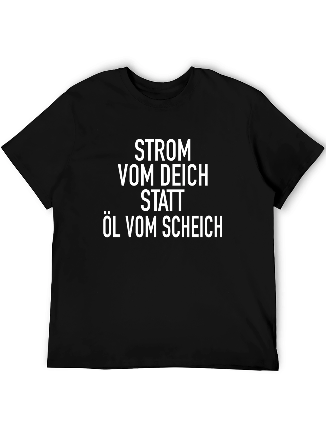 Strom Vom Deich Tee - Humorous T-Shirt