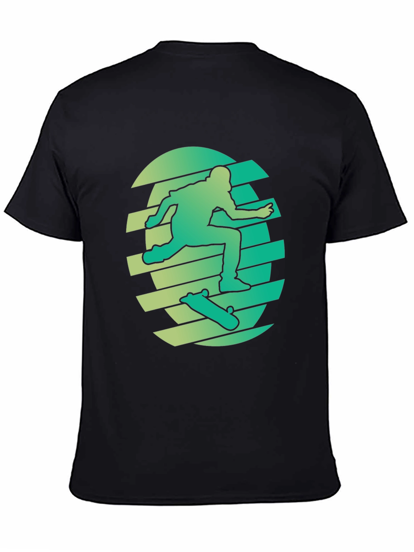 Skateboarder Graphic Tee - Cool Style