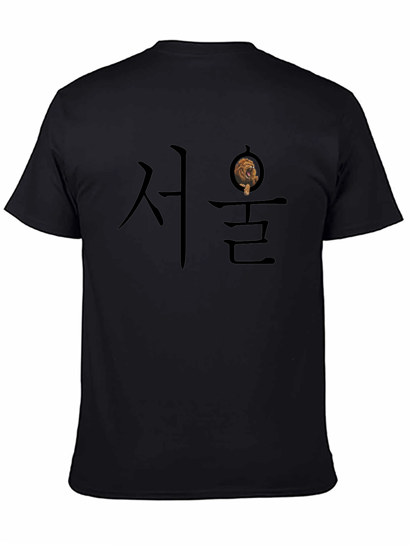 Seoul Lion Graphic T-Shirt - Modern Streetwear