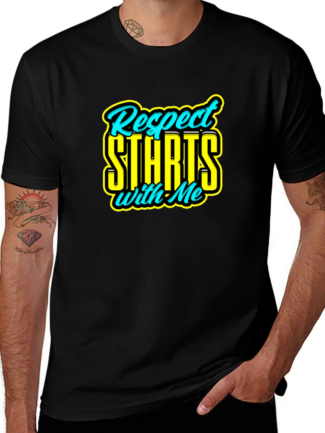 Respect Starts With Me Graphic T-Shirt