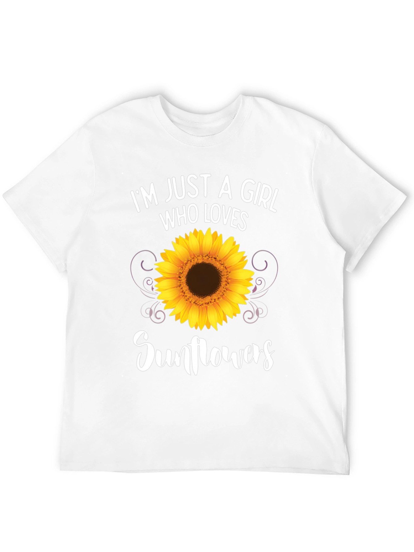 Sunflower Lover T-Shirt - Black Graphic Tee