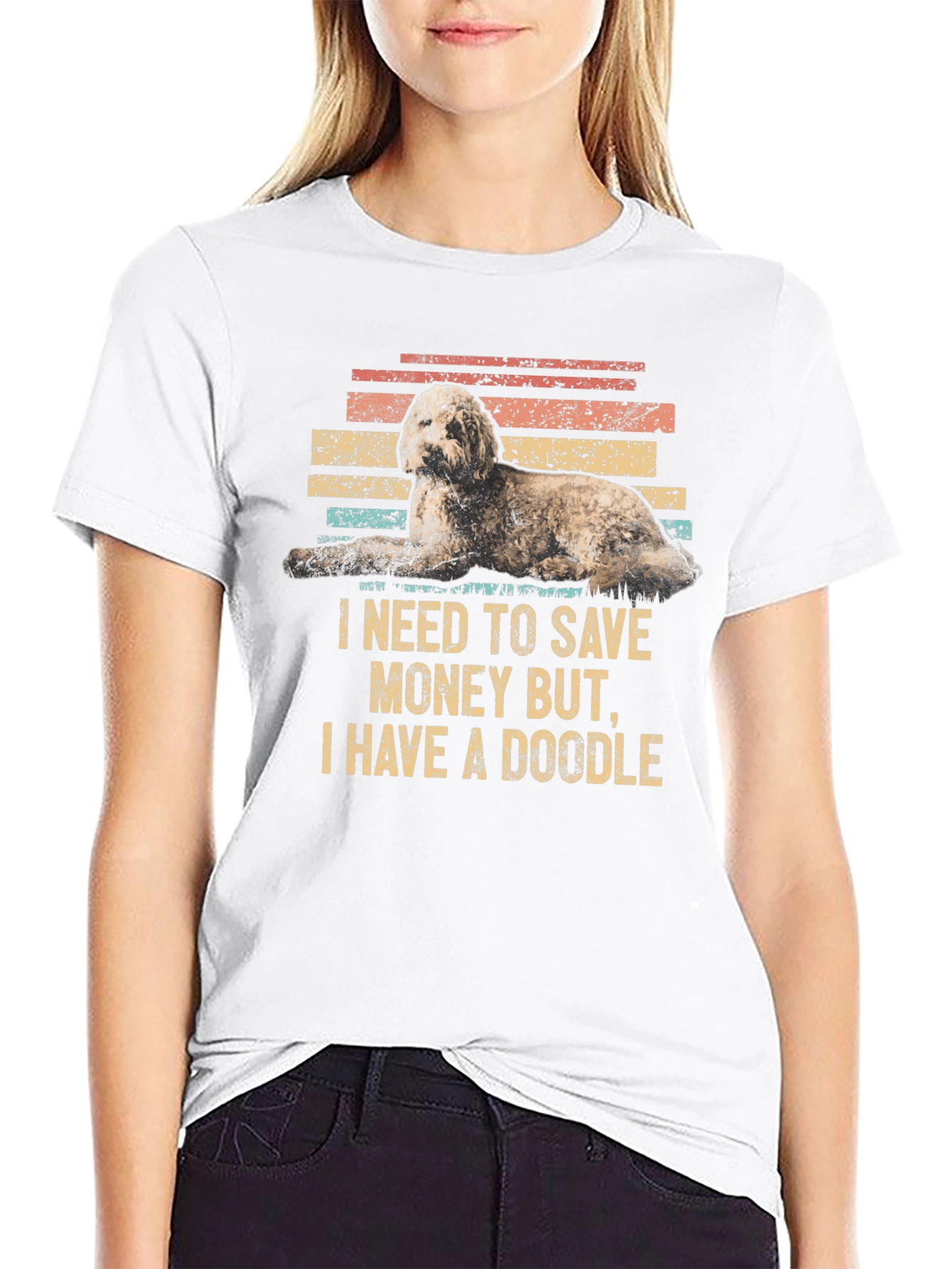 Doodle Dog T-Shirt - Save Money Funny Pet Tee