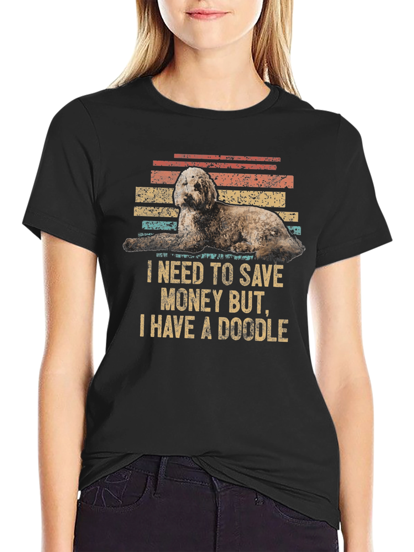 Doodle Dog T-Shirt - Save Money Funny Pet Tee