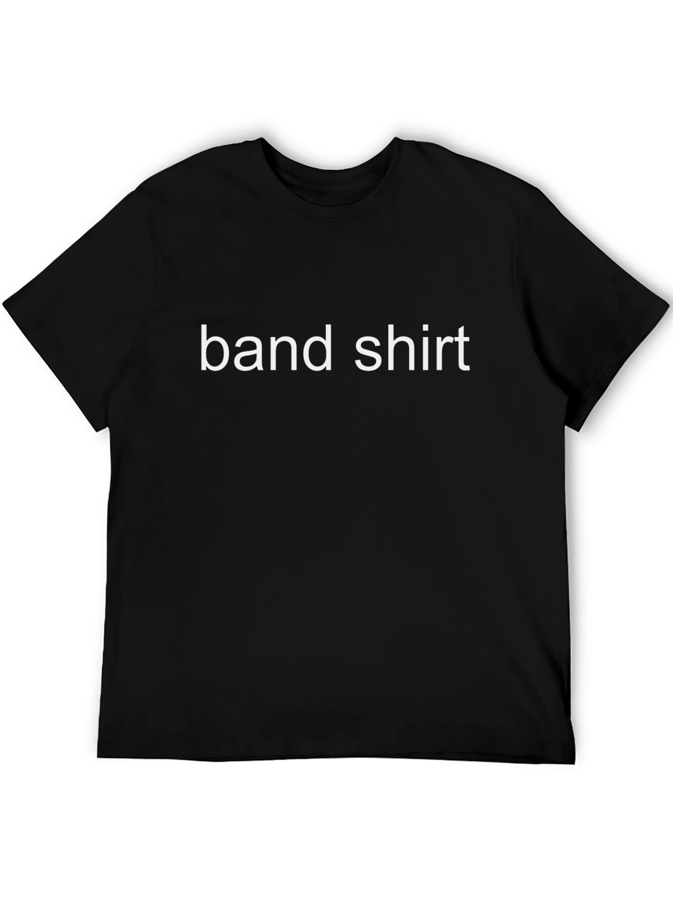 Black Band Shirt - Classic Tee