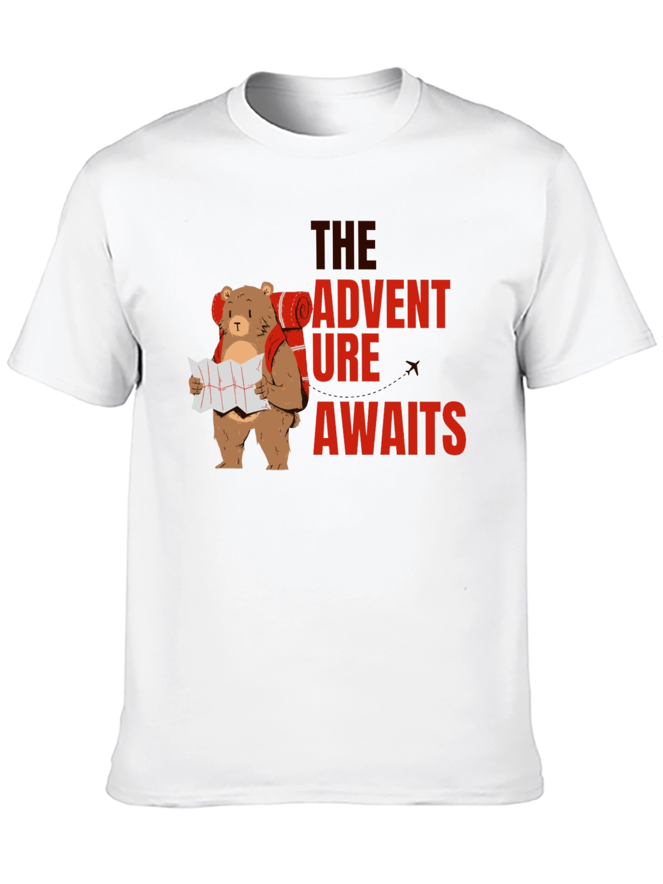 Adventure Awaits Bear Graphic Tee