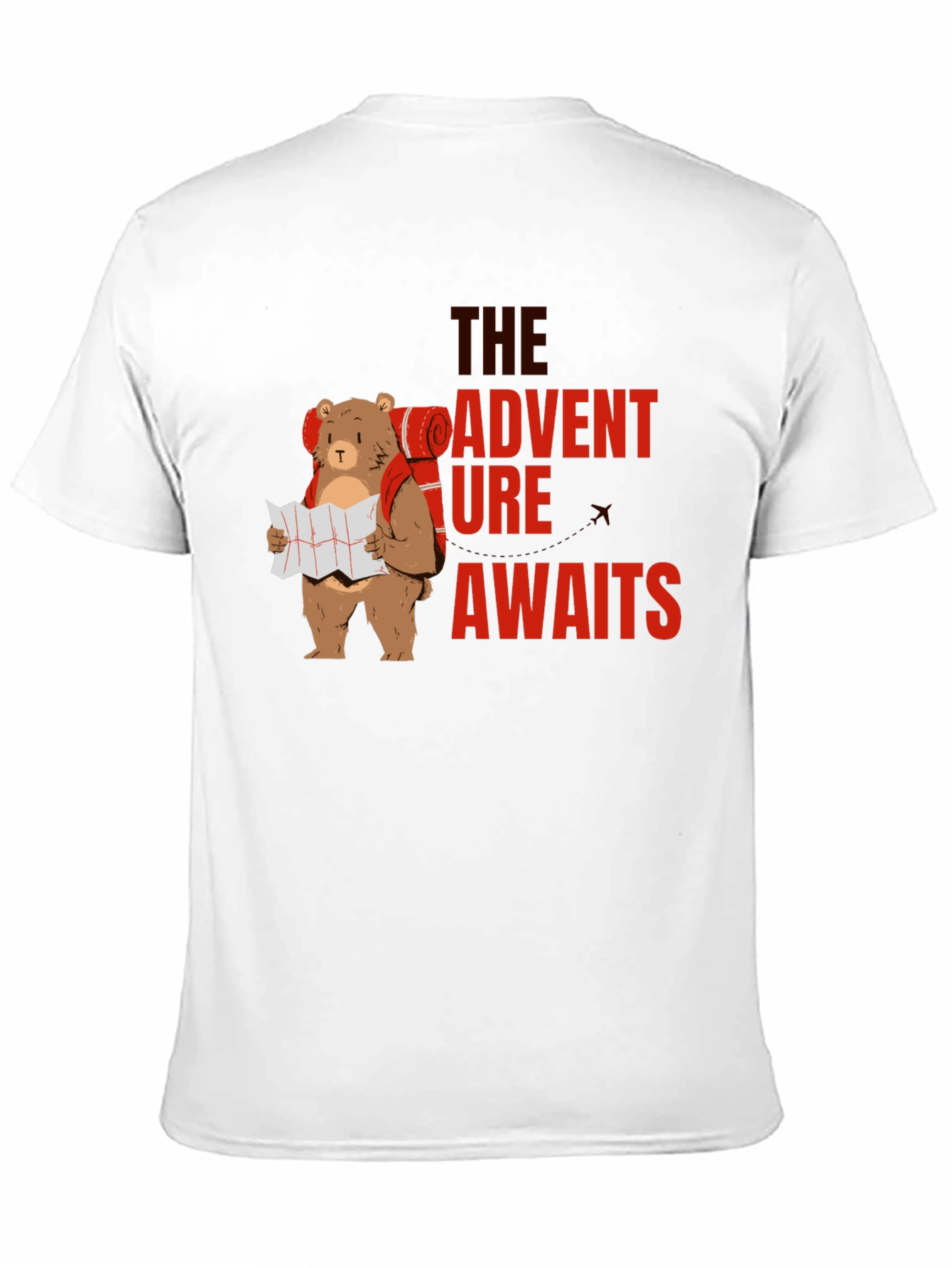 Adventure Awaits Bear Graphic Tee