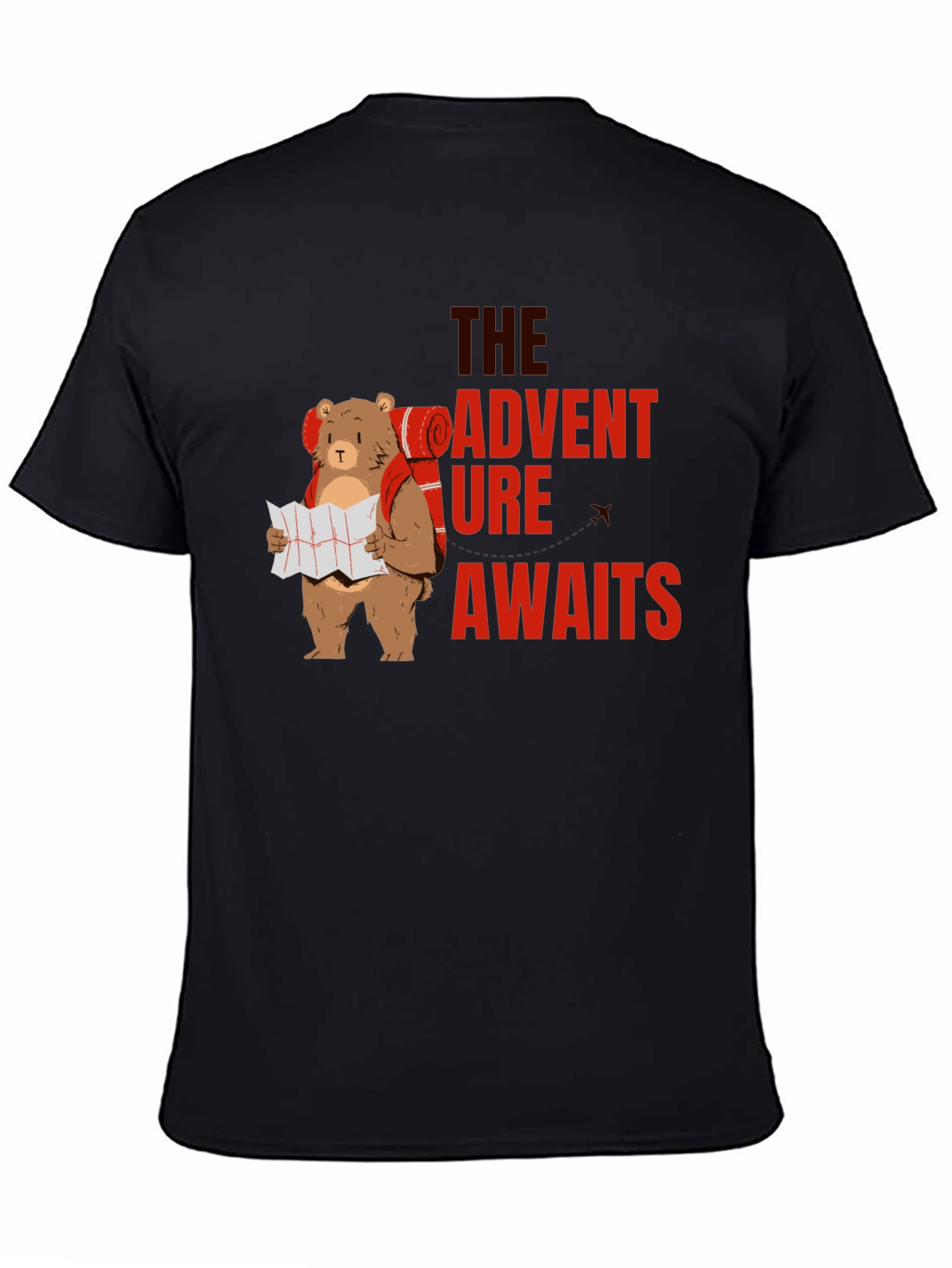 Adventure Awaits Bear Graphic Tee