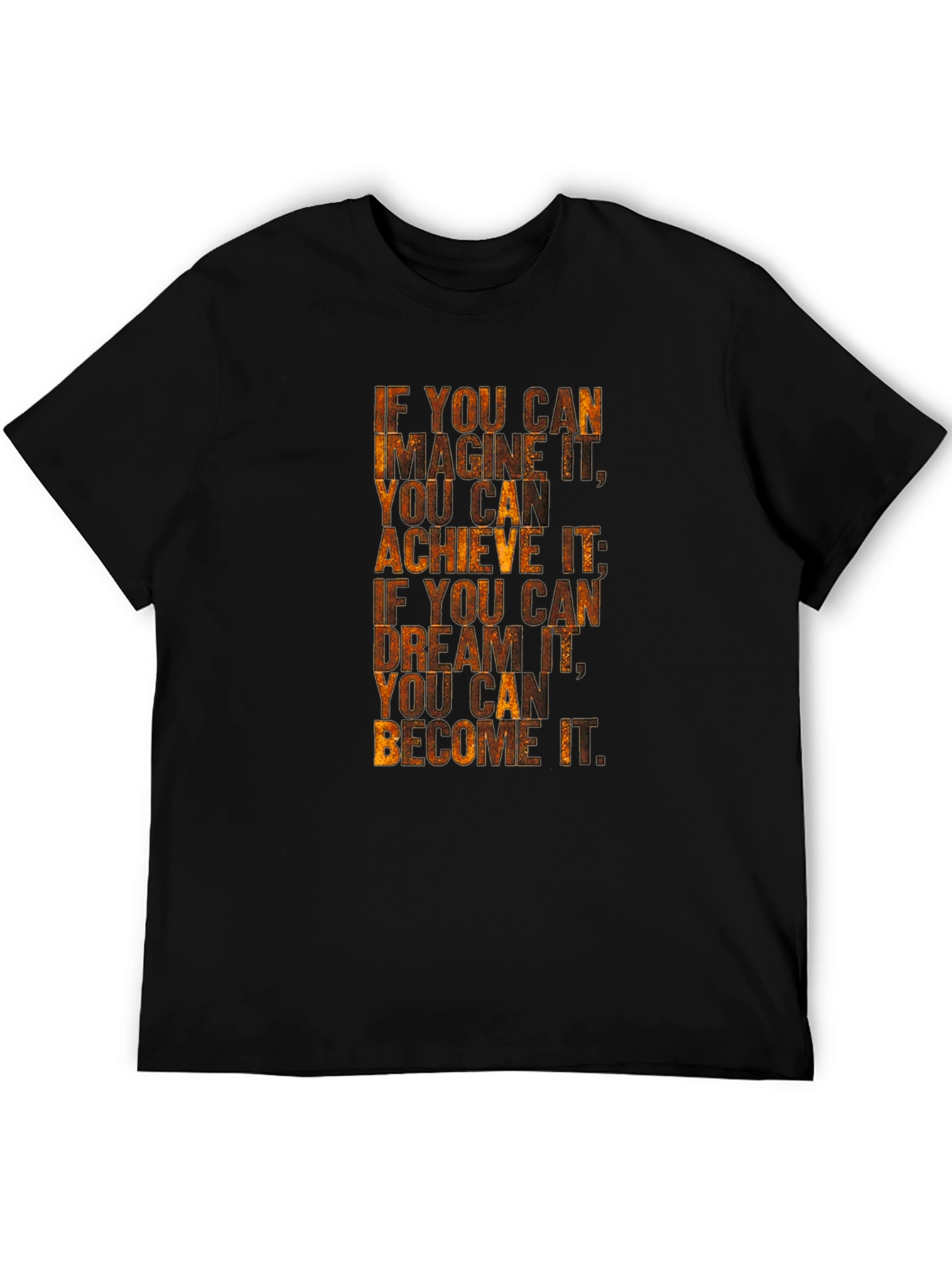 Motivational Quote Graphic Tee - Imagine Achieve Become!