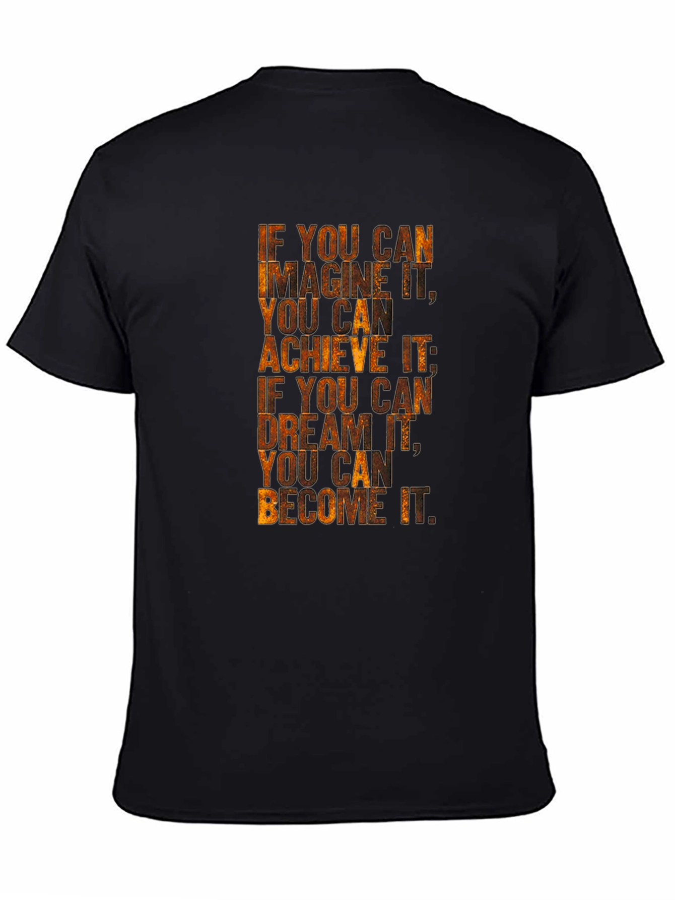 Motivational Quote Graphic Tee - Imagine Achieve Become!