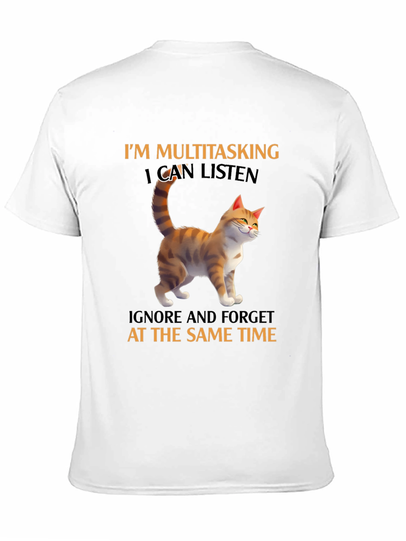 Multitasking Cat T-Shirt