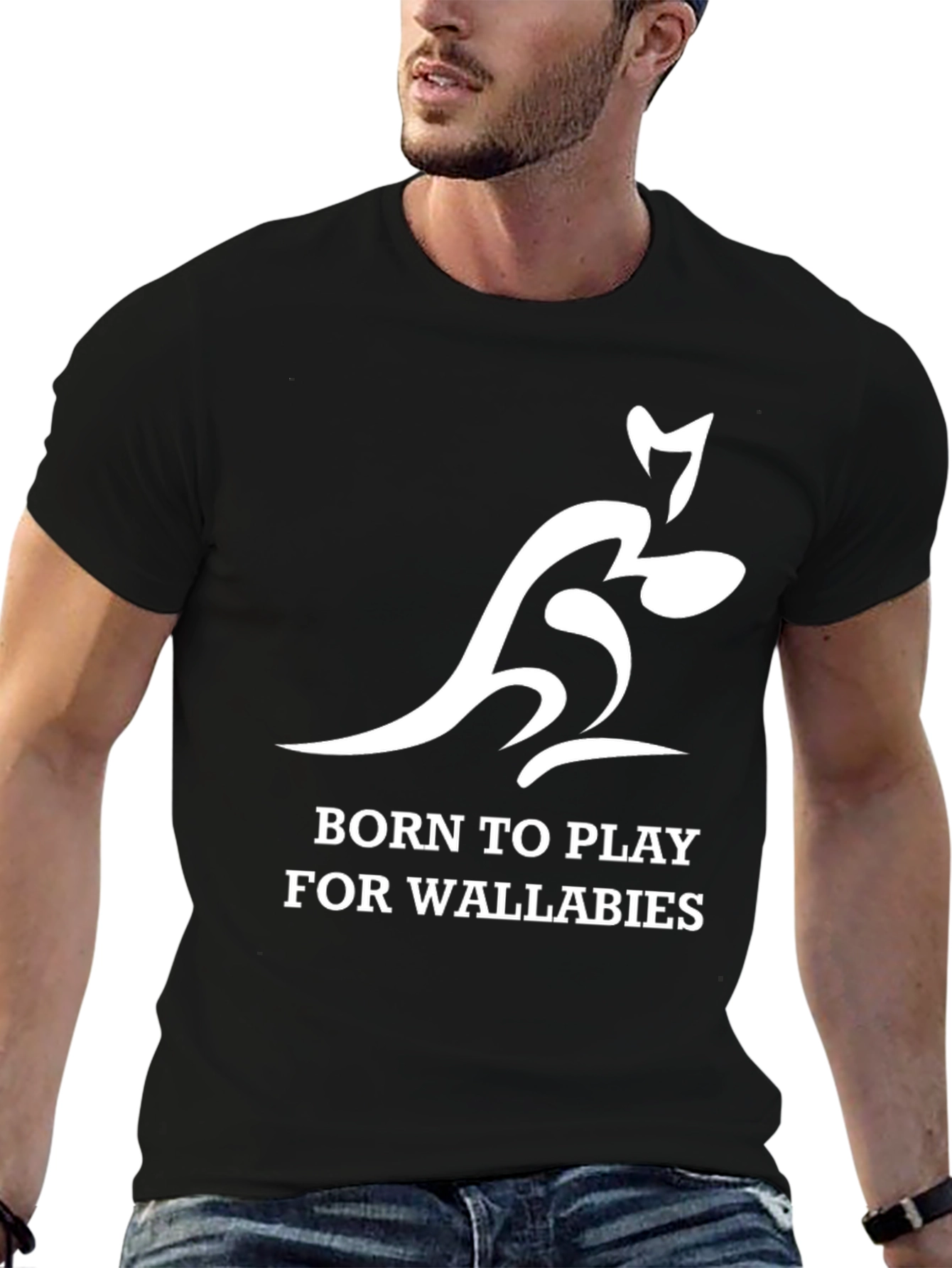 Wallabies Fan T-Shirt - Born to Play