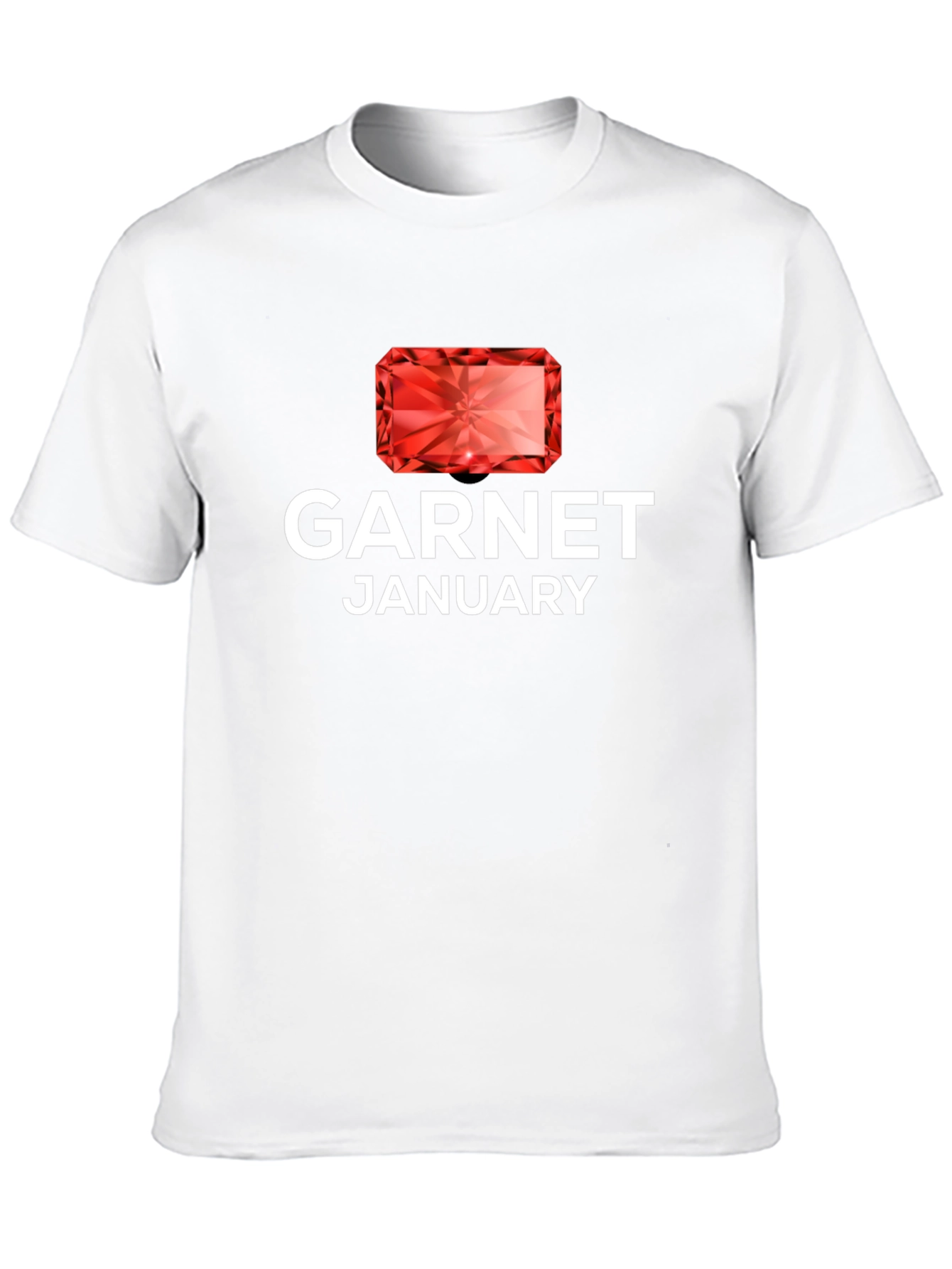Garnet January Birthstone T-Shirt