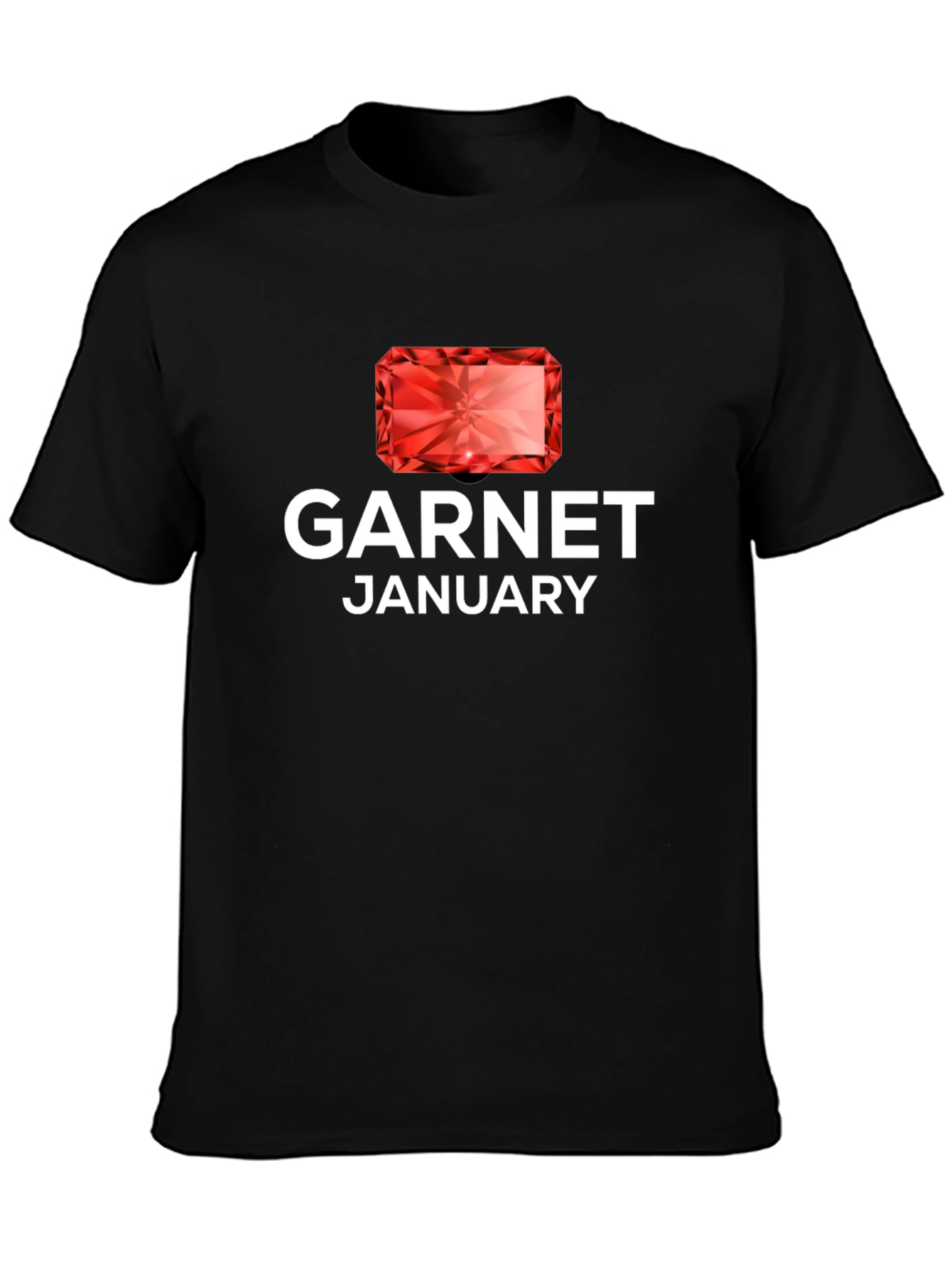 Garnet January Birthstone T-Shirt