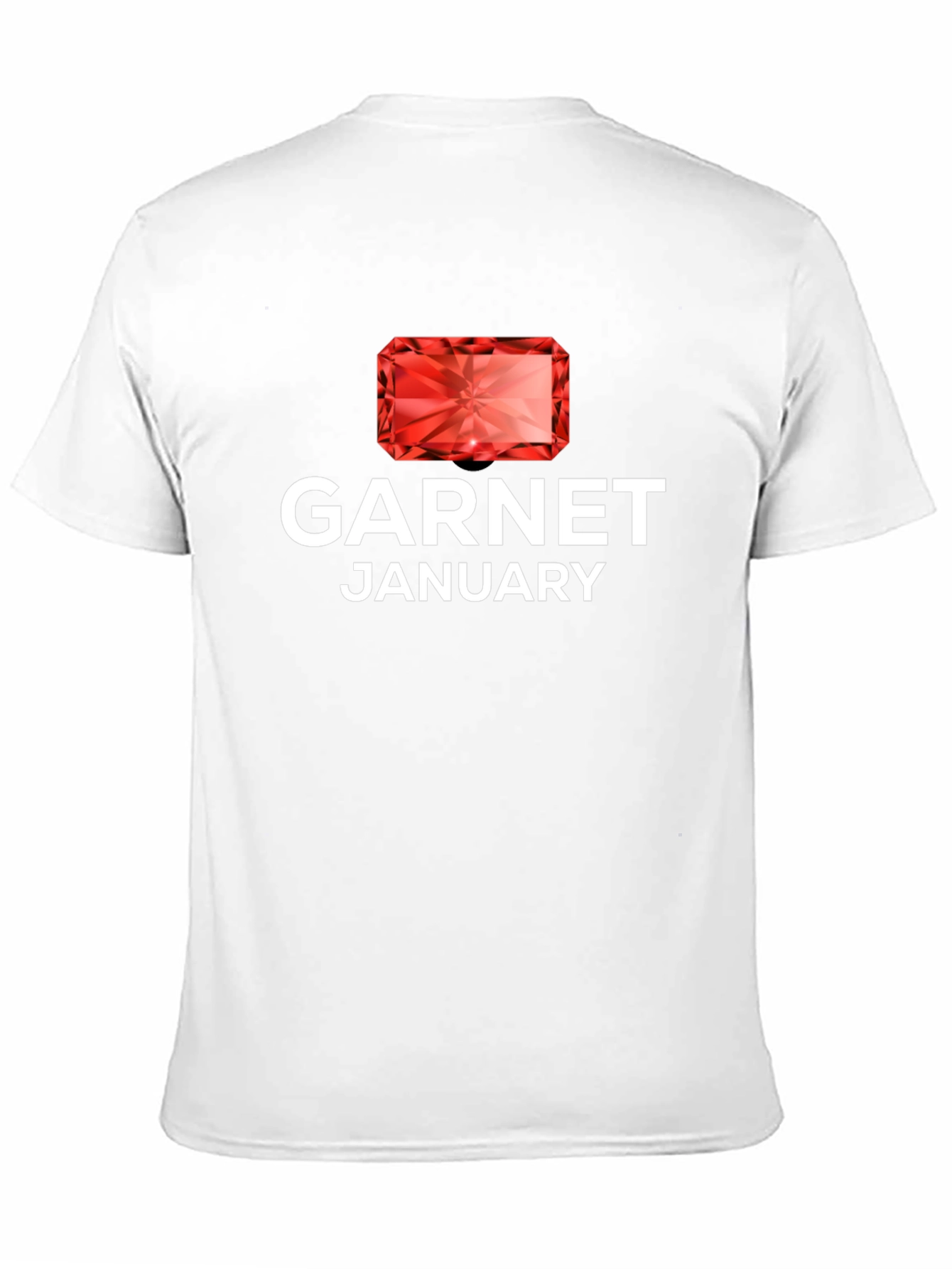 Garnet January Birthstone T-Shirt
