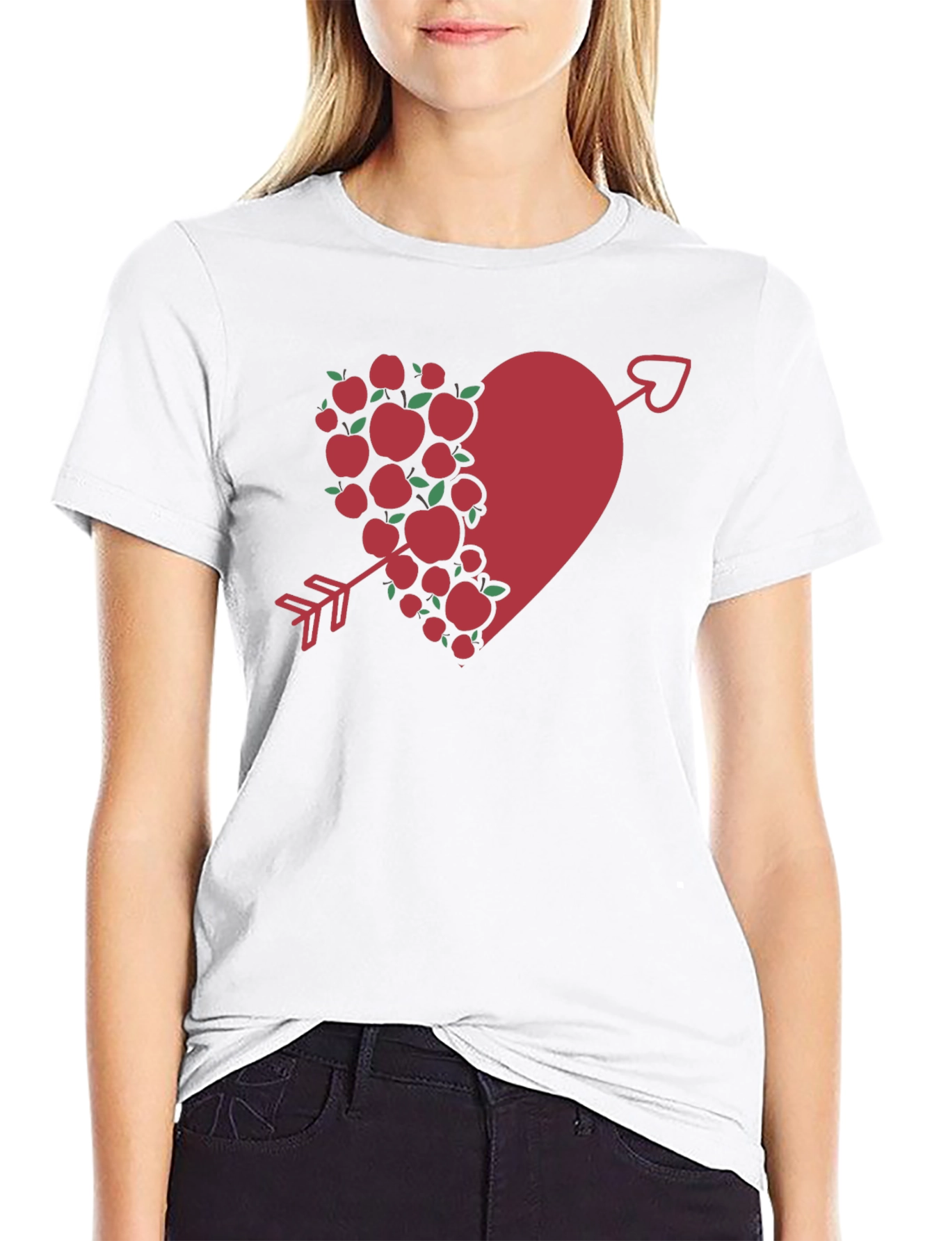 Heart Arrow T-Shirt - Cupid Love Tee