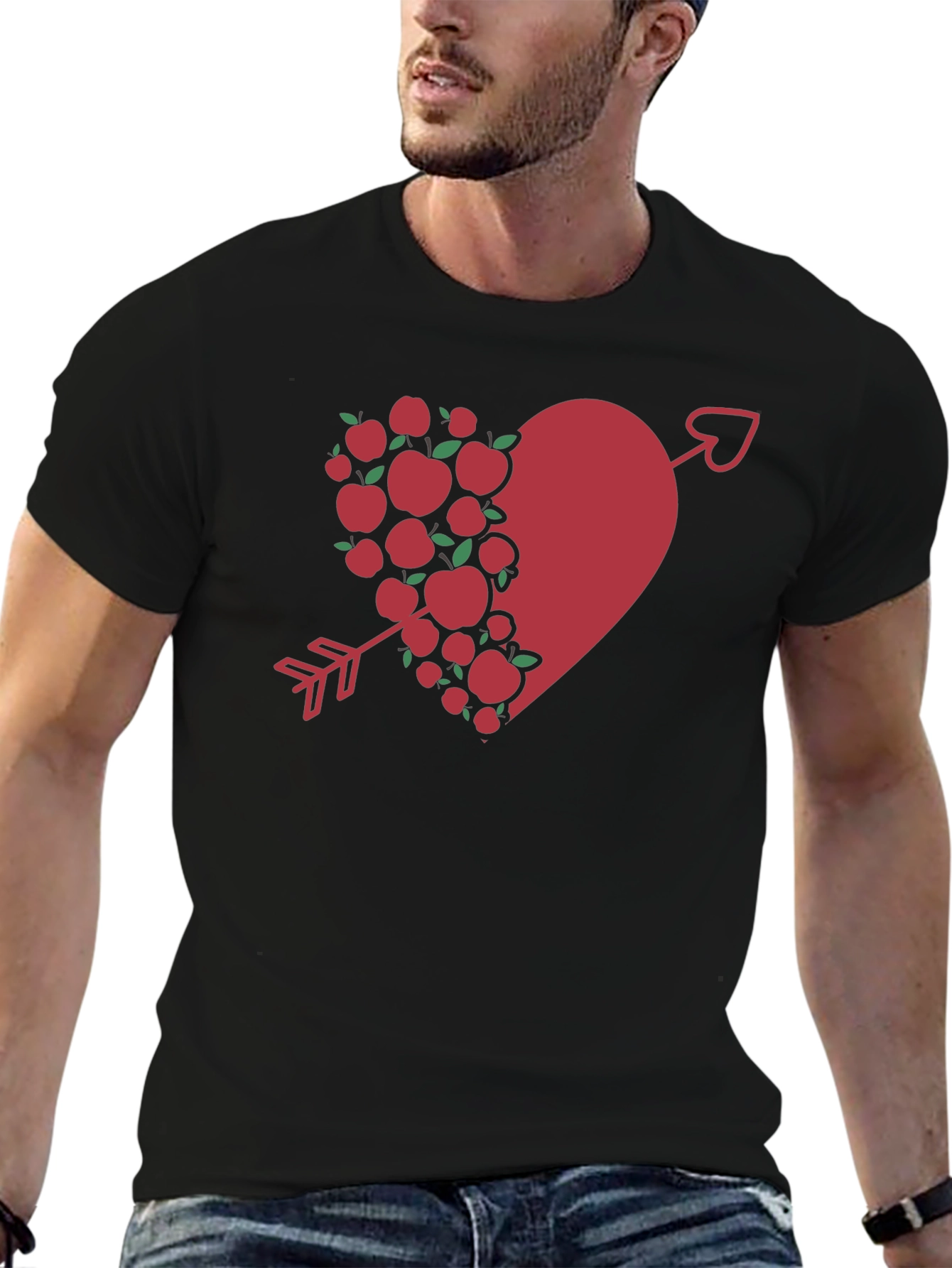 Heart Arrow T-Shirt - Cupid Love Tee