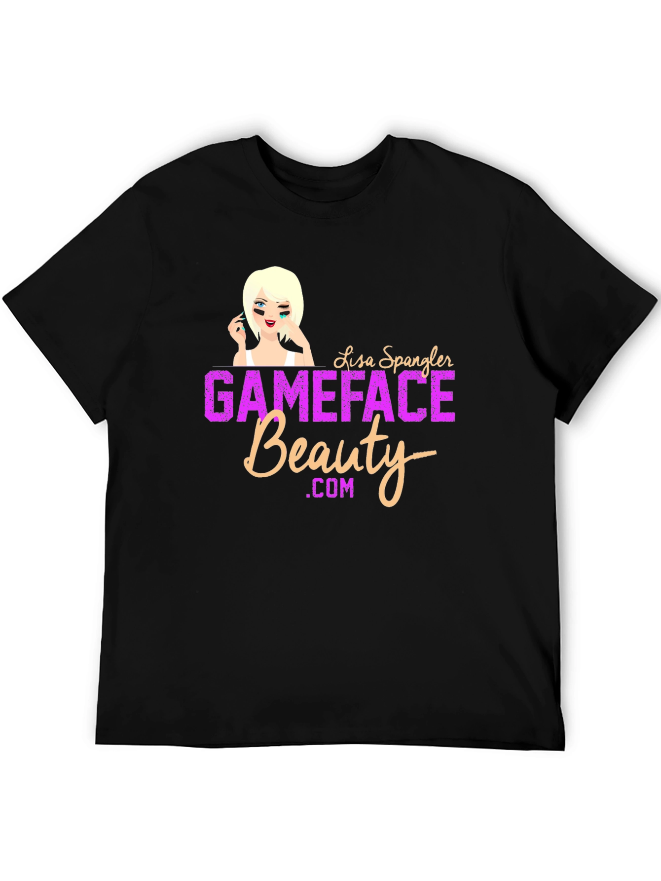 Gameface Beauty Black T-Shirt