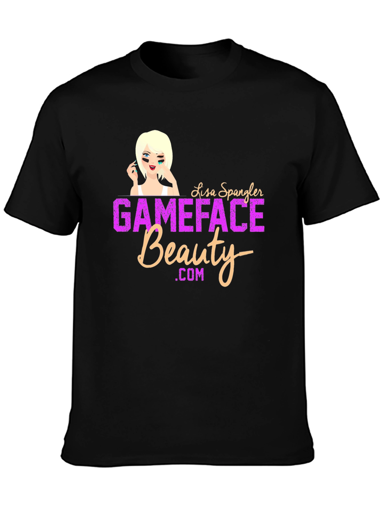 Gameface Beauty Black T-Shirt