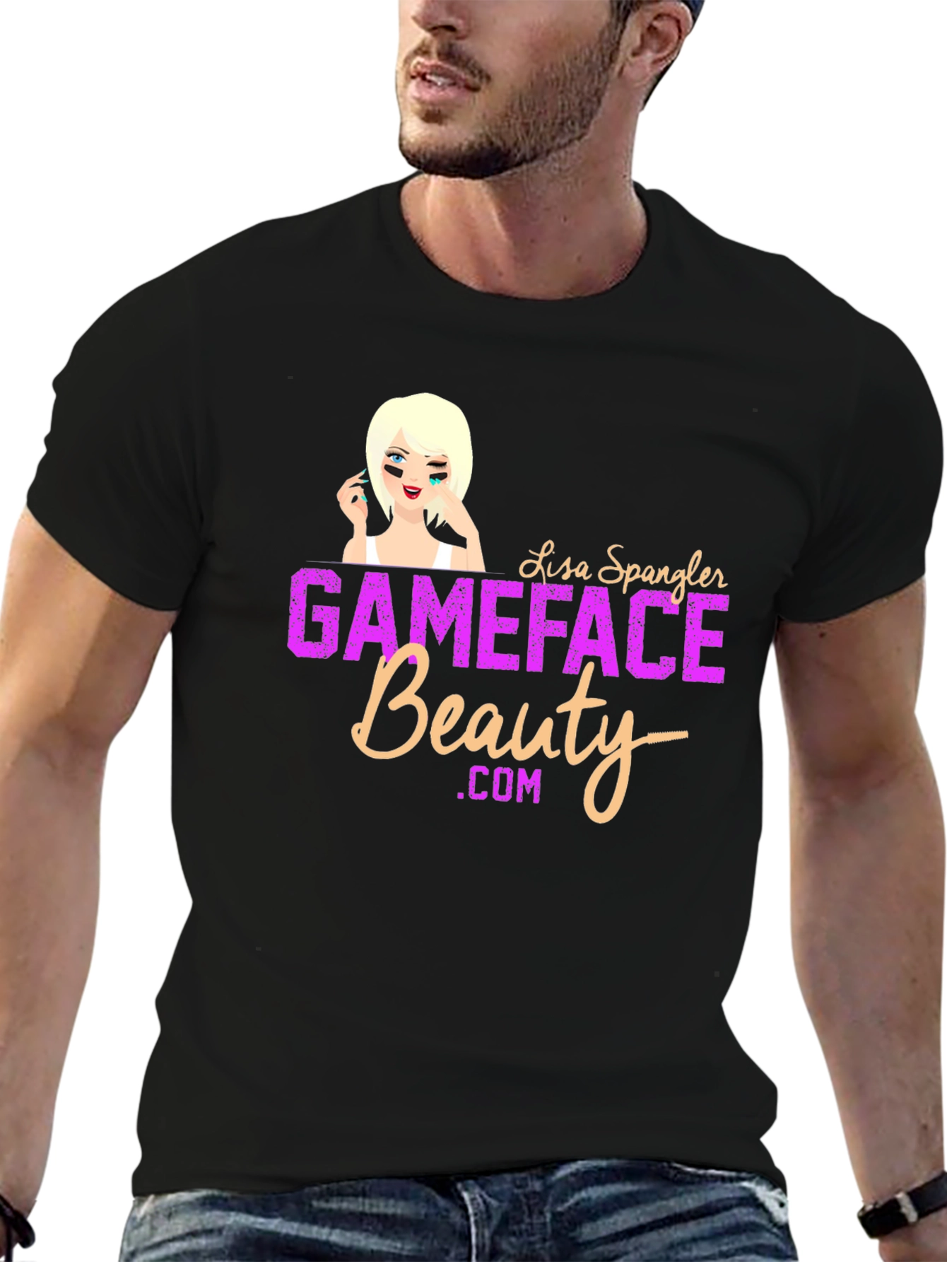 Gameface Beauty Black T-Shirt