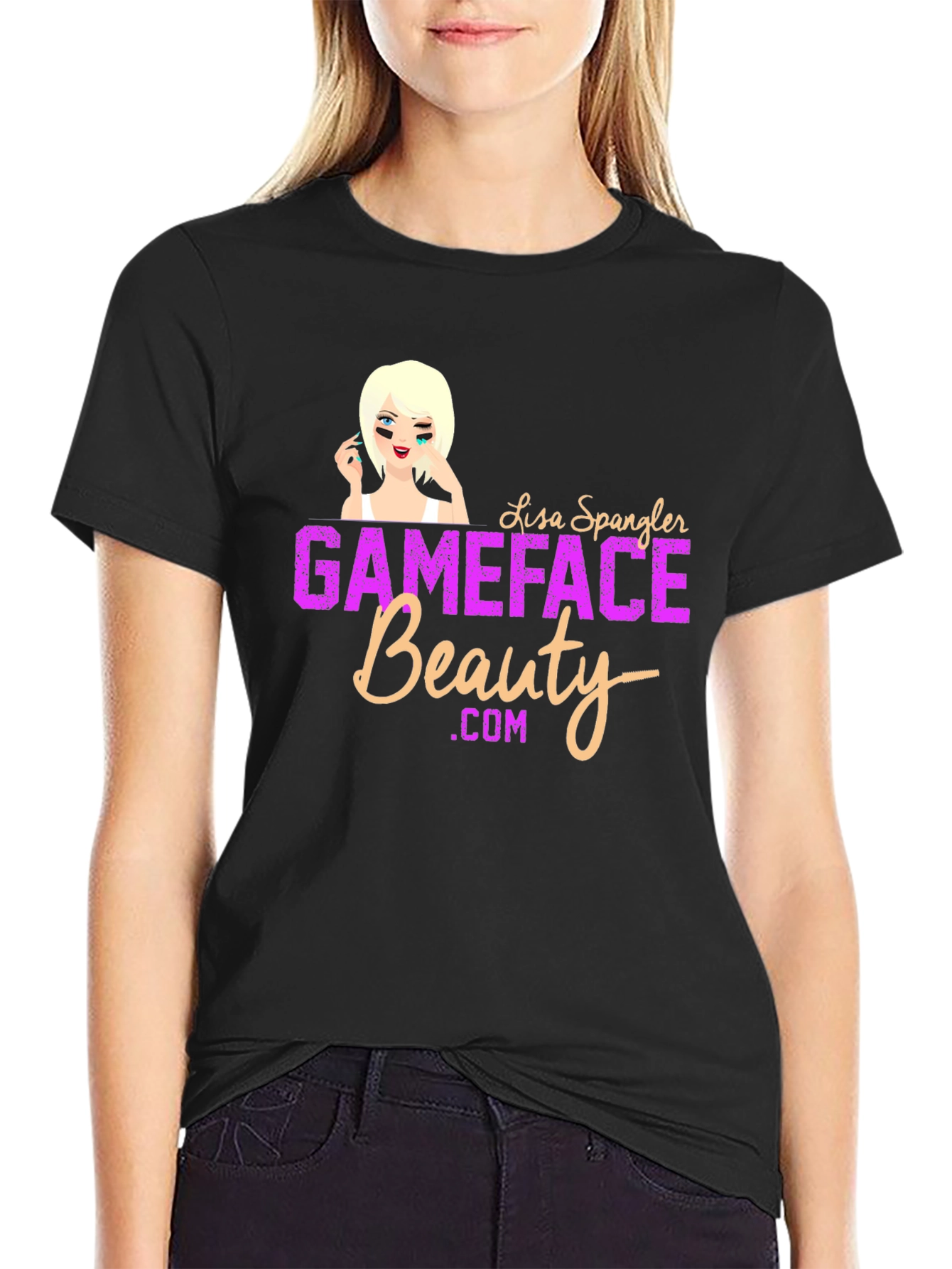 Gameface Beauty Black T-Shirt