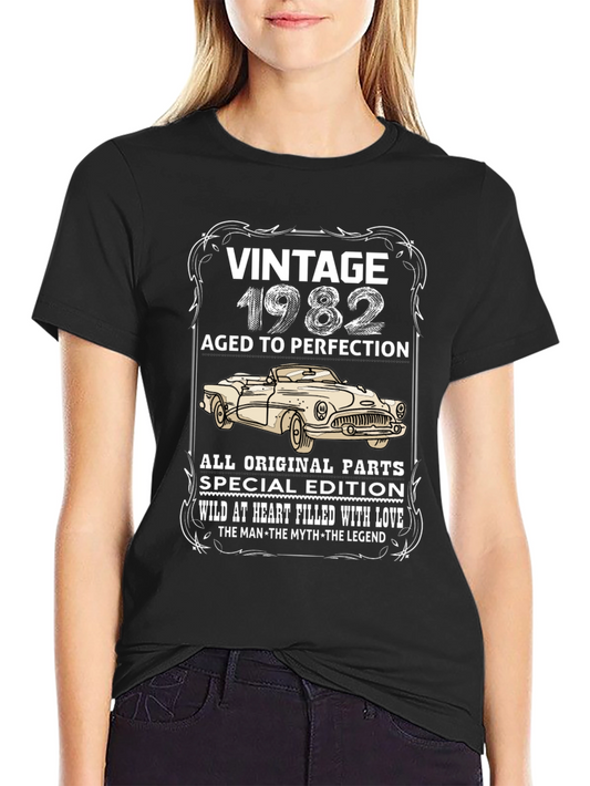 Vintage 1982 Aged to Perfection T-Shirt