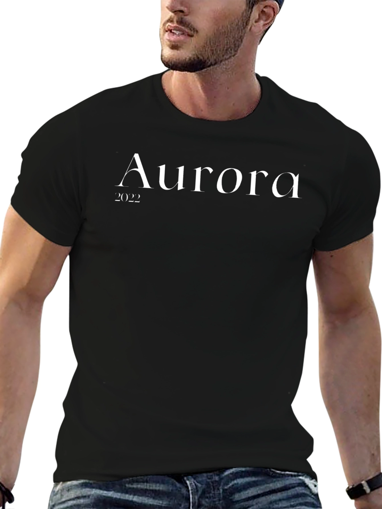 Aurora 2022 Black Graphic Tee