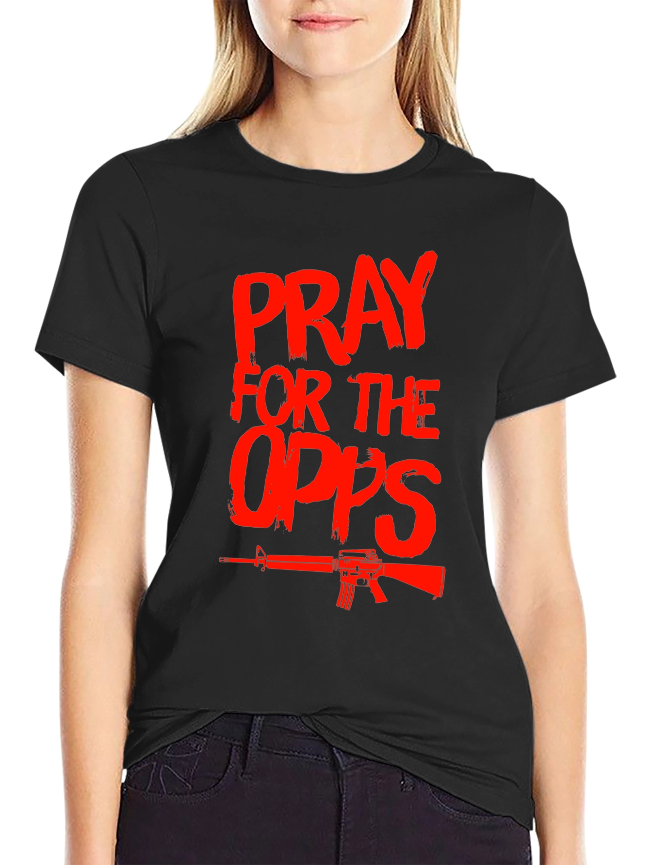Pray for the Opps Graphic Tee