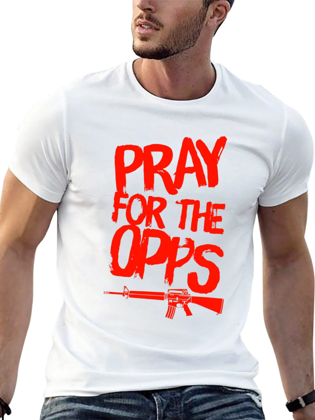 Pray for the Opps Graphic Tee