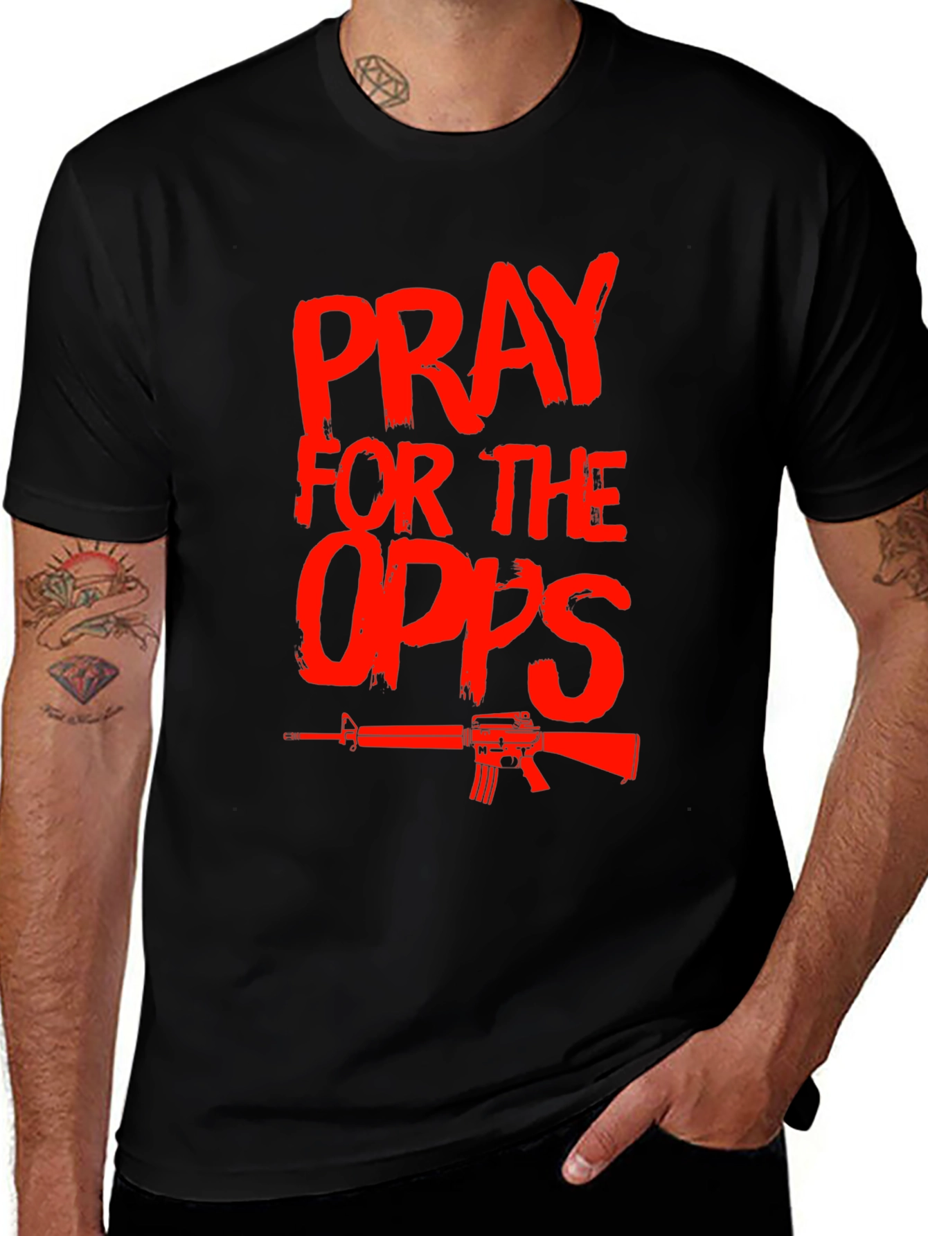 Pray for the Opps Graphic Tee